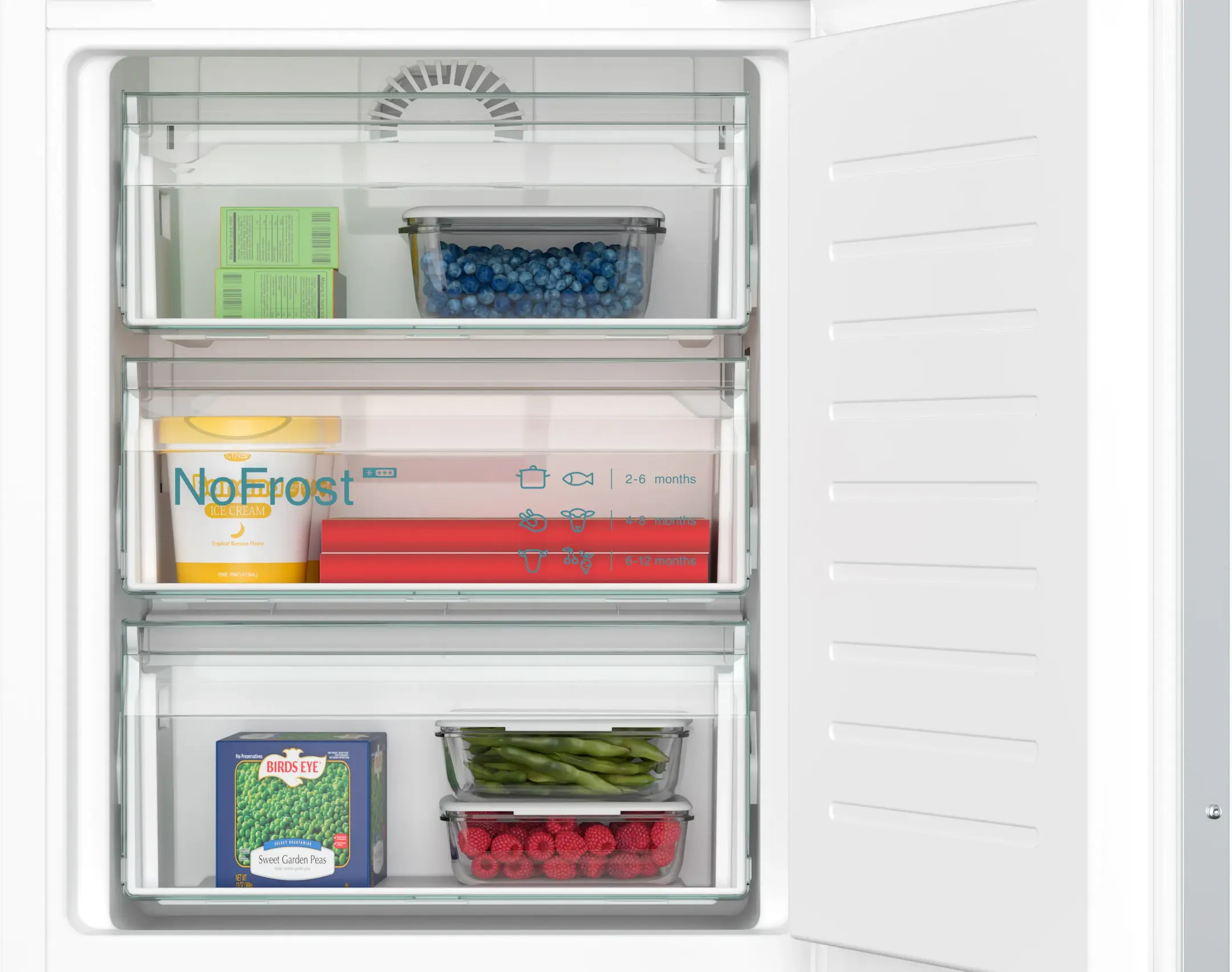 Built-In Fridge-Freezer iQ500 KI86NADD0