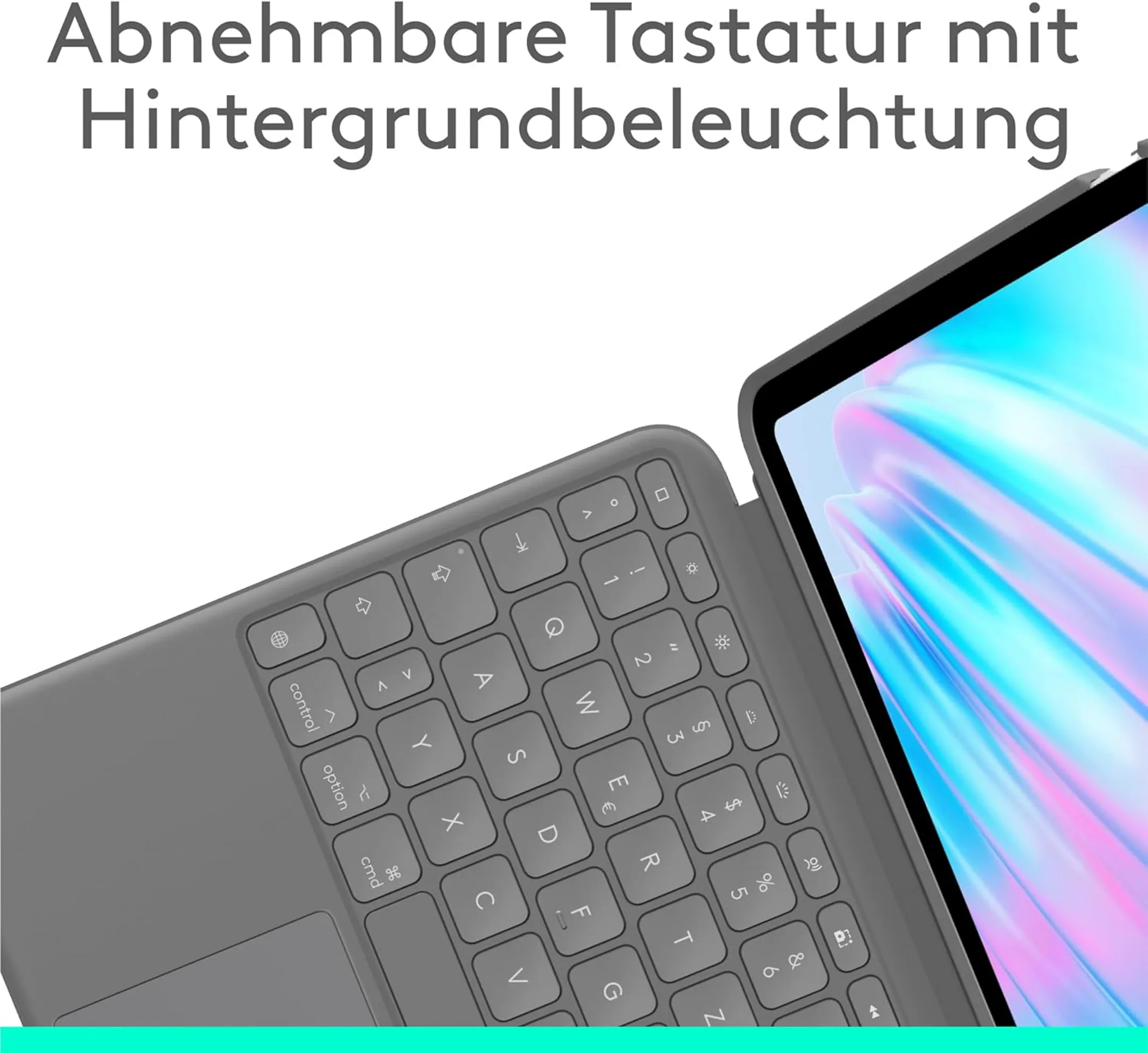 Tastaturhülle Combo Touch für iPad Air 11" AZERTY