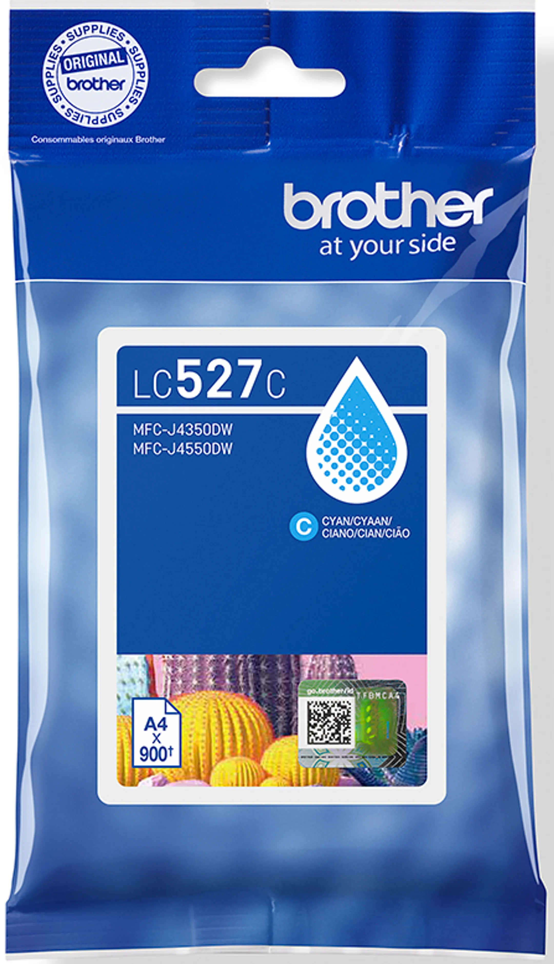 Cyan Ink Cartridge 900 pages LC-527C