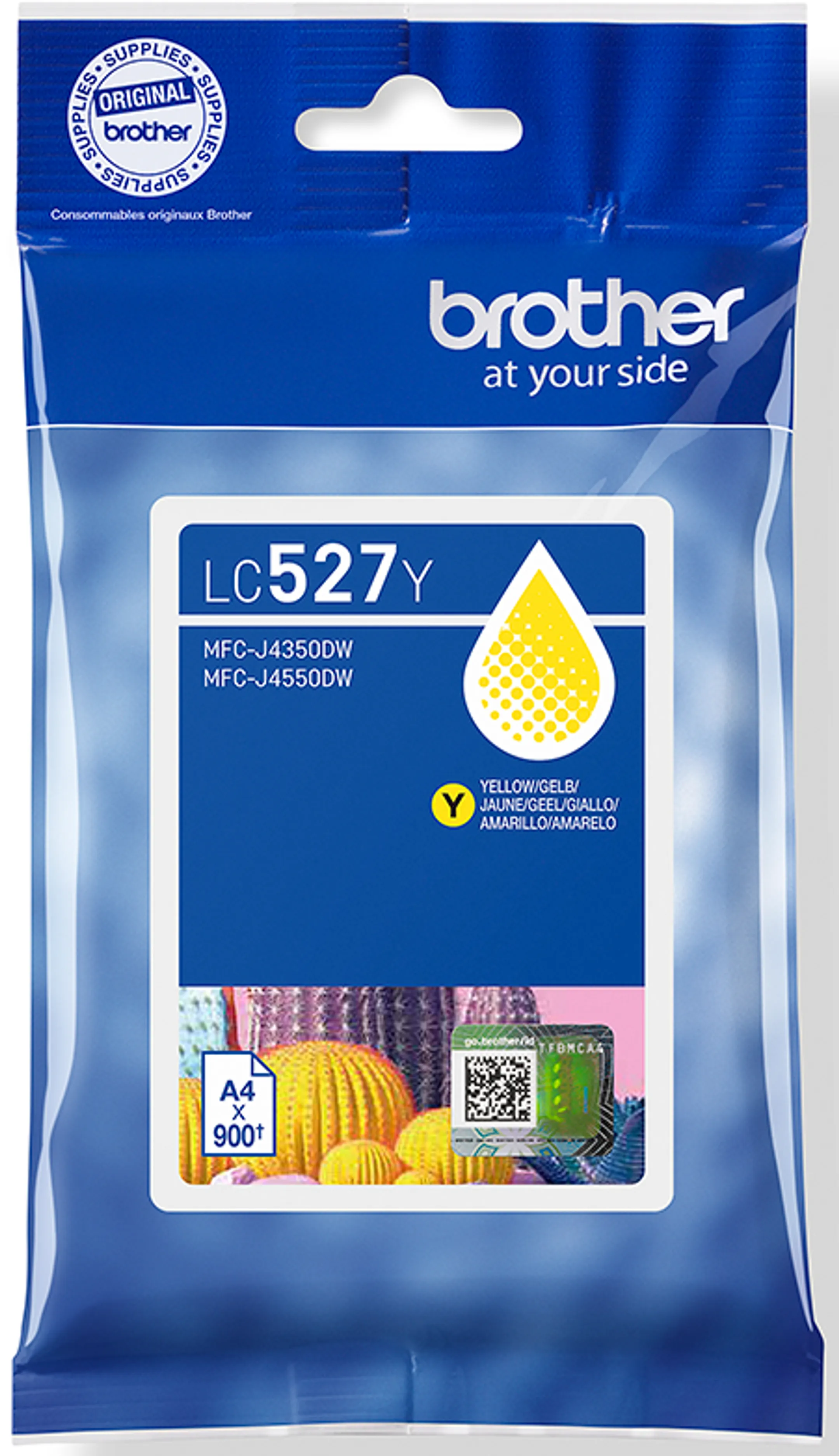 Cartouche d'encre Jaune 900 pages LC-527Y