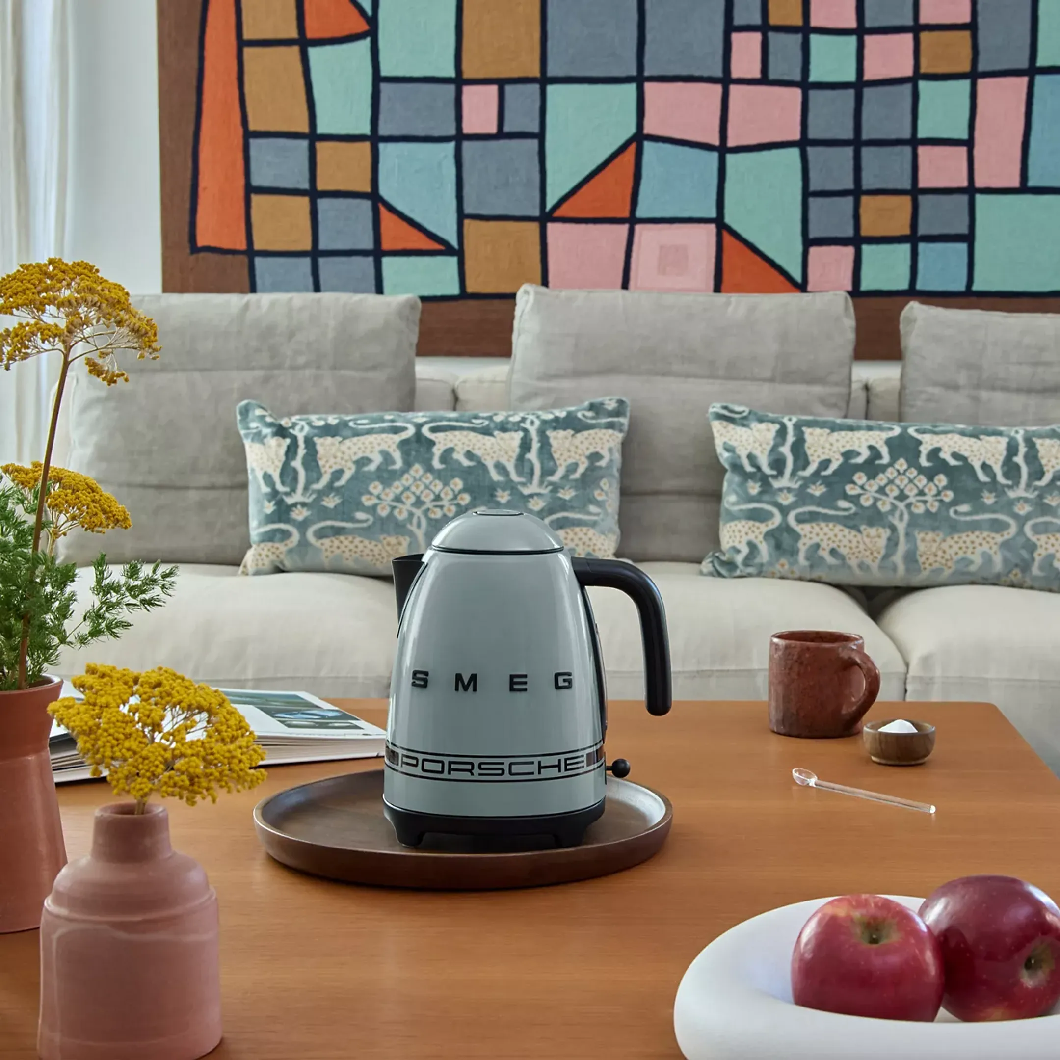 Kettle Porsche x SMEG KLF03PSGEU Shadow Green