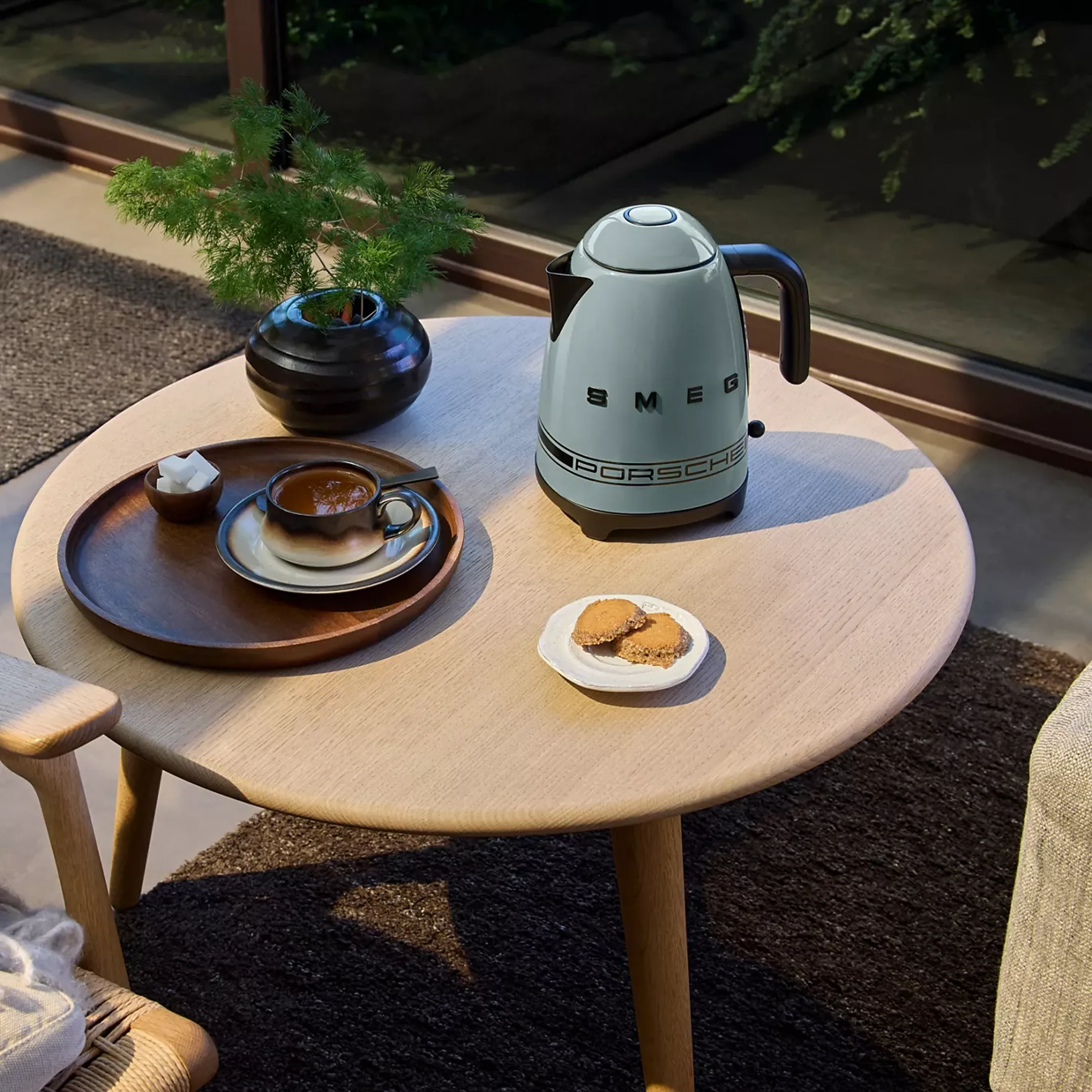 Kettle Porsche x SMEG KLF03PSGEU Shadow Green