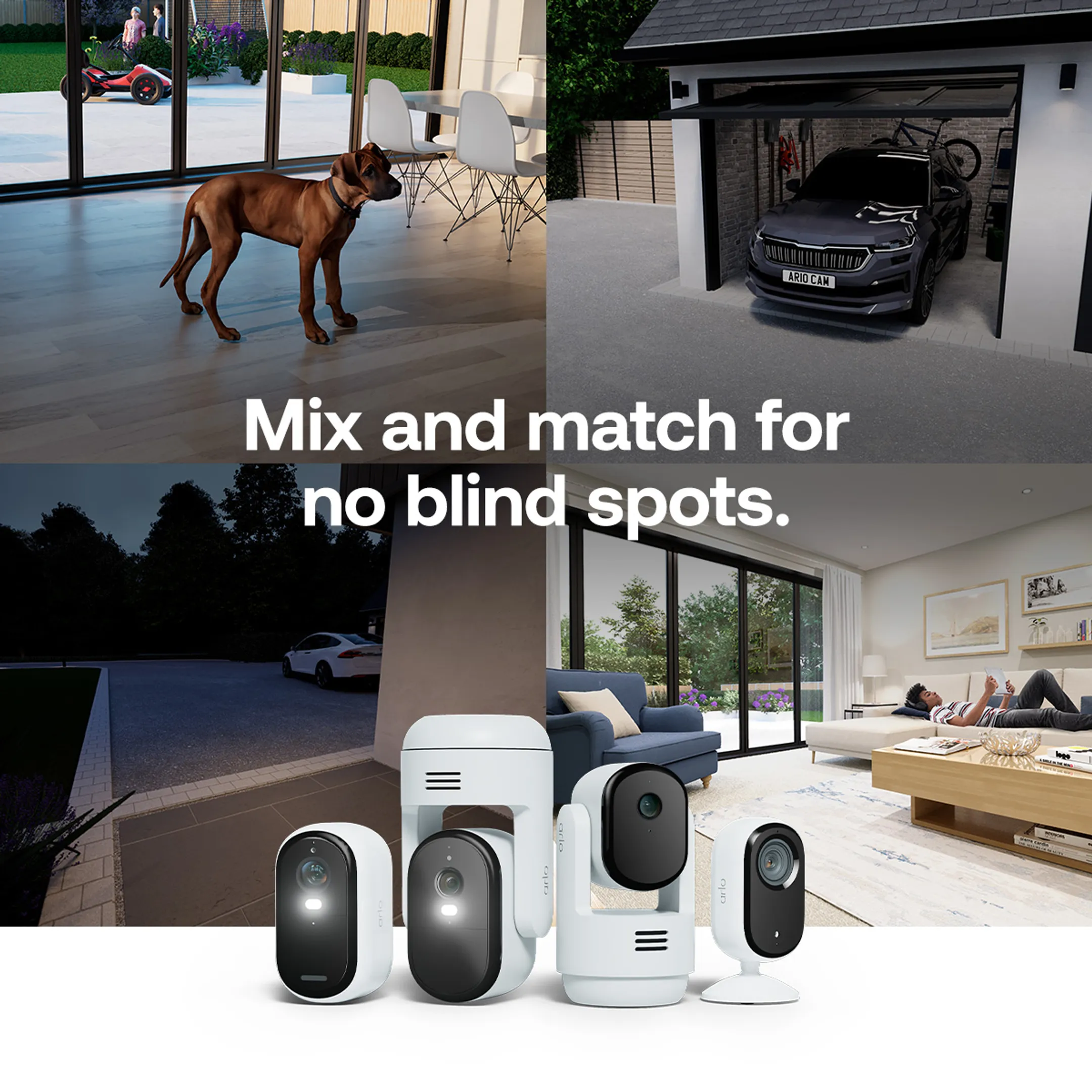 Outdoor surveillance camera Essential 3 2K - 2 pieces