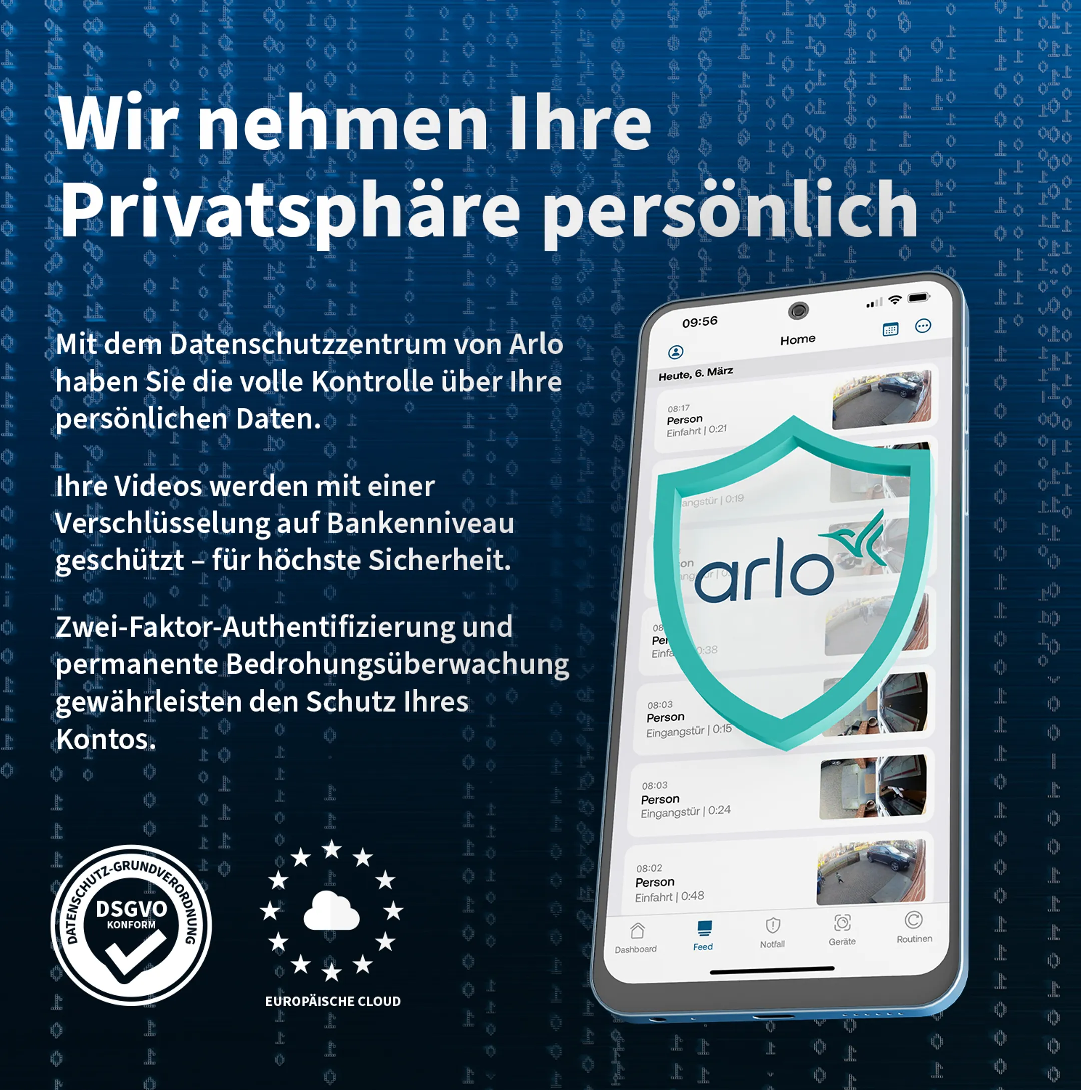 Außenüberwachungskamera Essential 3 2K – 2 Stück