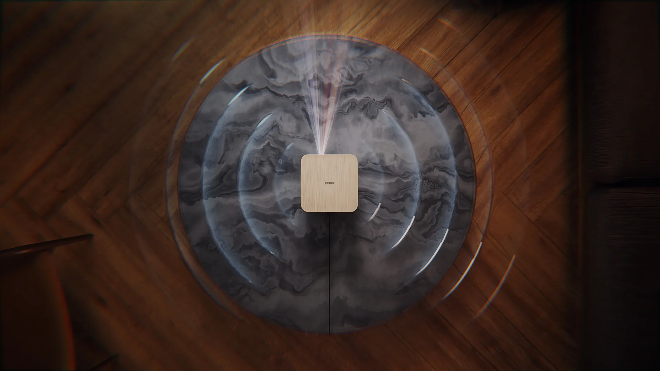 4K PRO UHD-Laserprojektor Lifestudio Grand EH-LS670W Diamantweiß