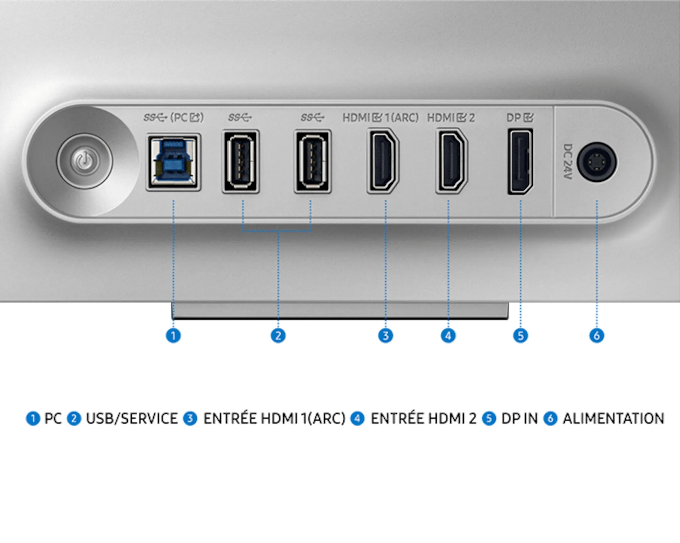 Moniteur Gaming 32" 4K UHD 240Hz Odyssey OLED G8 G80SD LS32DG802SUXEN