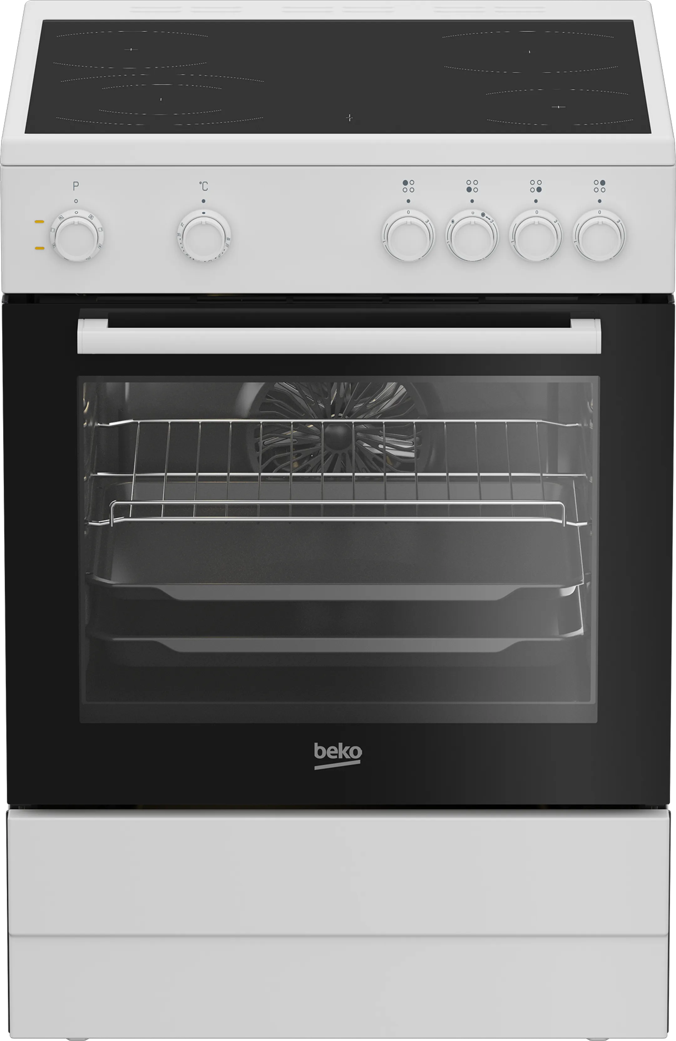 Cuisinière vitrocéramique FBM6701W