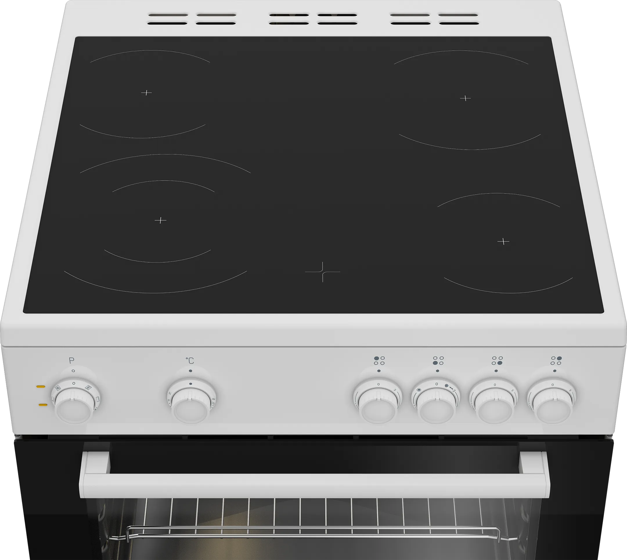 Cuisinière vitrocéramique FBM6701W