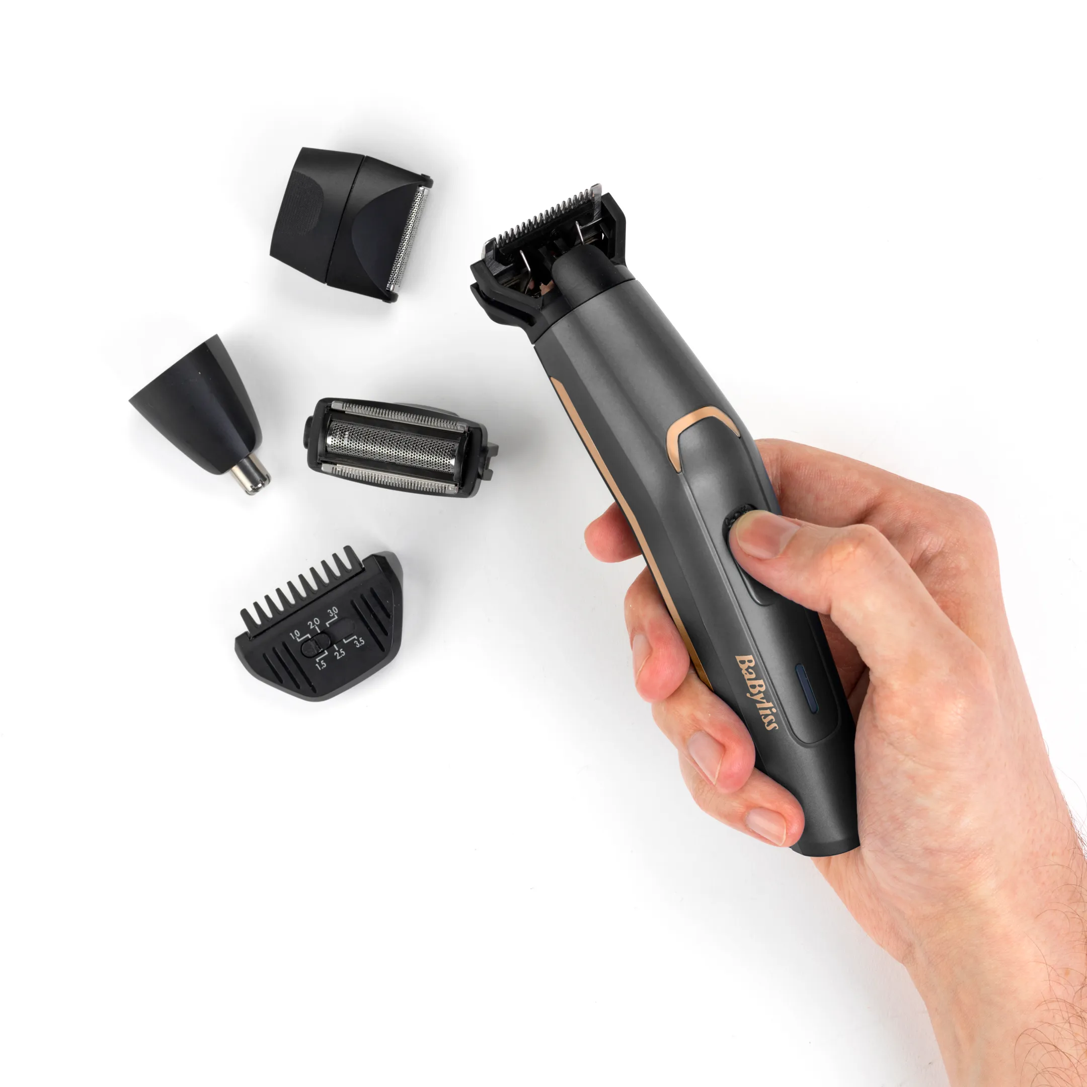 12-in-1-Multifunktions-Haarschneider Graphite Precision MT987E