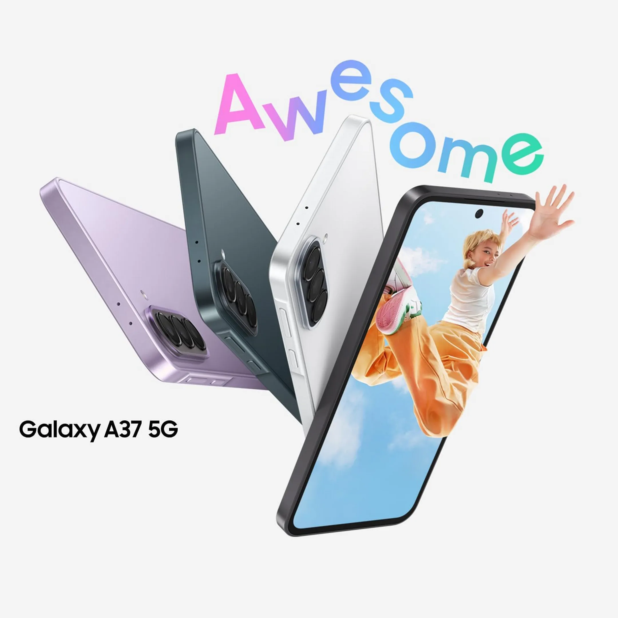 Smartphone Galaxy A37 5G 256Go Awesome Charcoal
