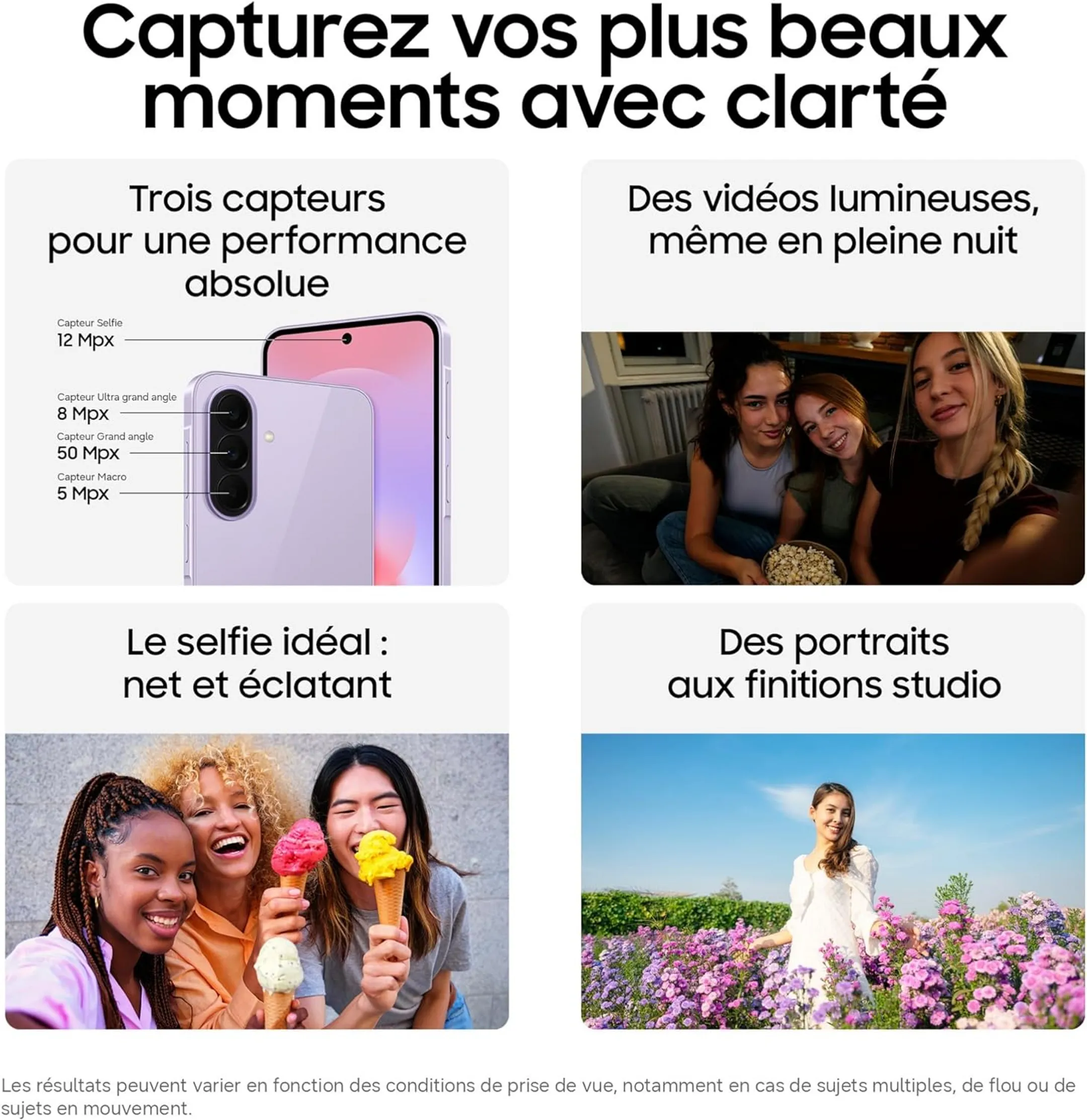 Smartphone Galaxy A37 5G 256Go Awesome Charcoal