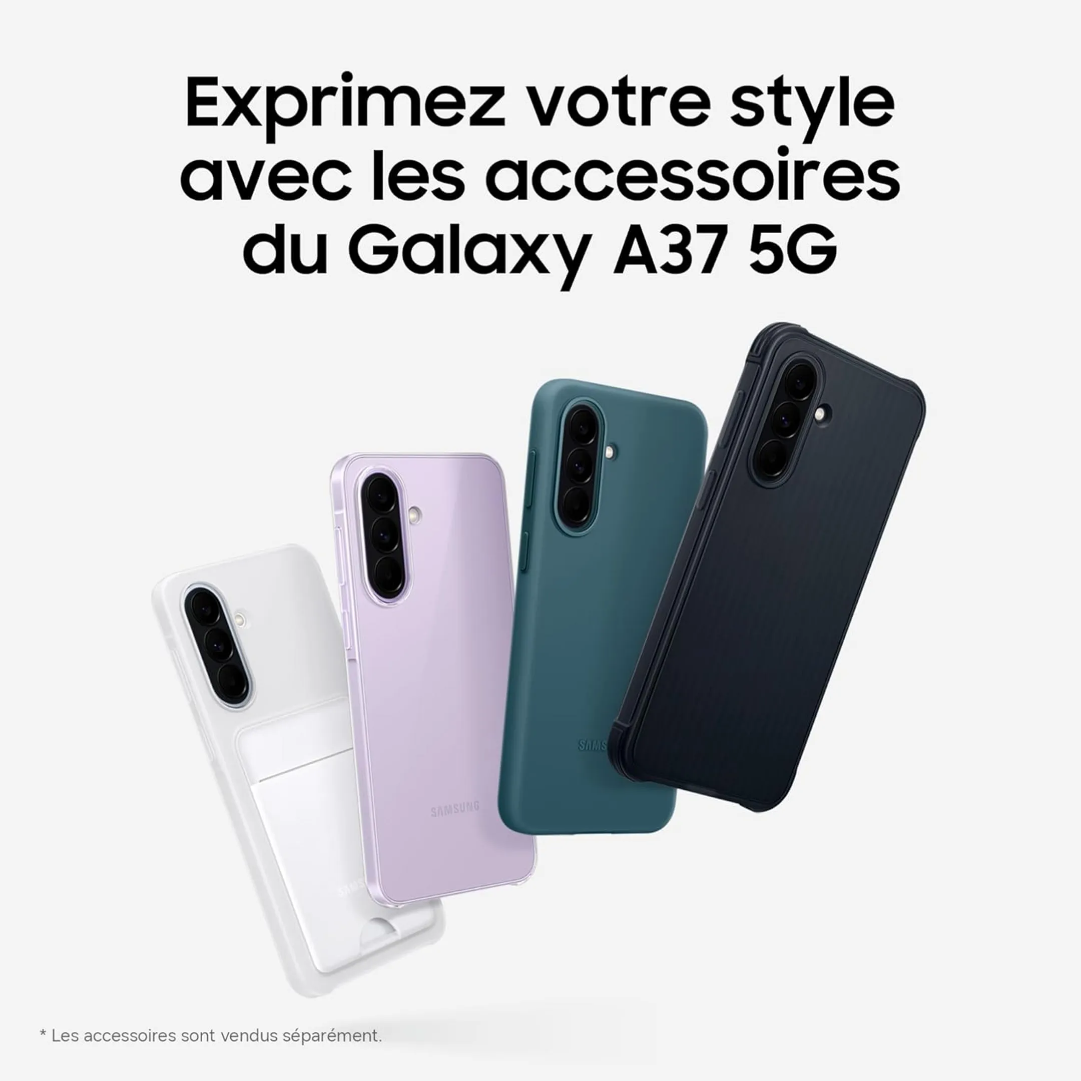 Smartphone Galaxy A37 5G 256Go Awesome Charcoal