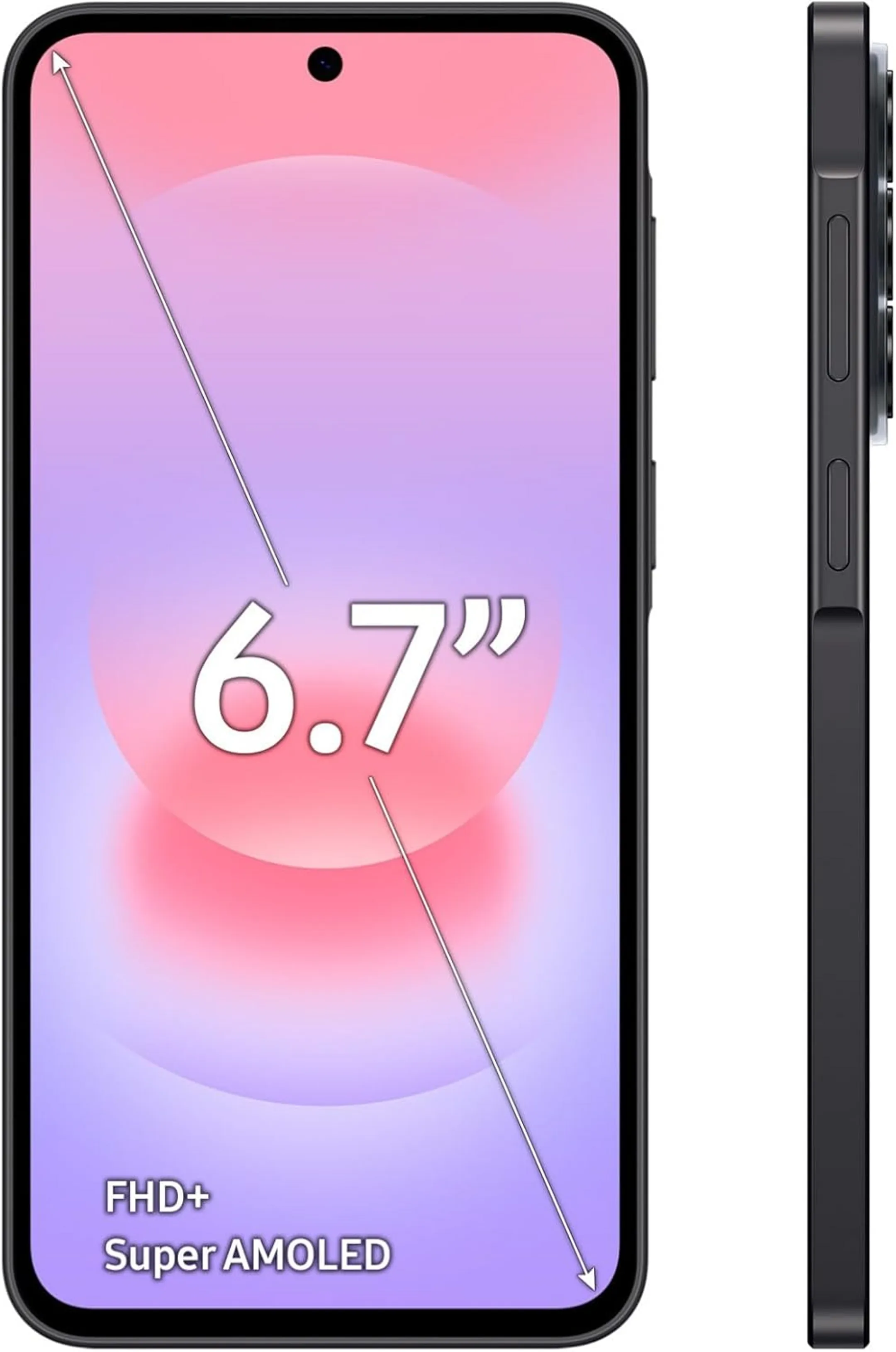 Smartphone Galaxy A37 5G 256Go Awesome Charcoal
