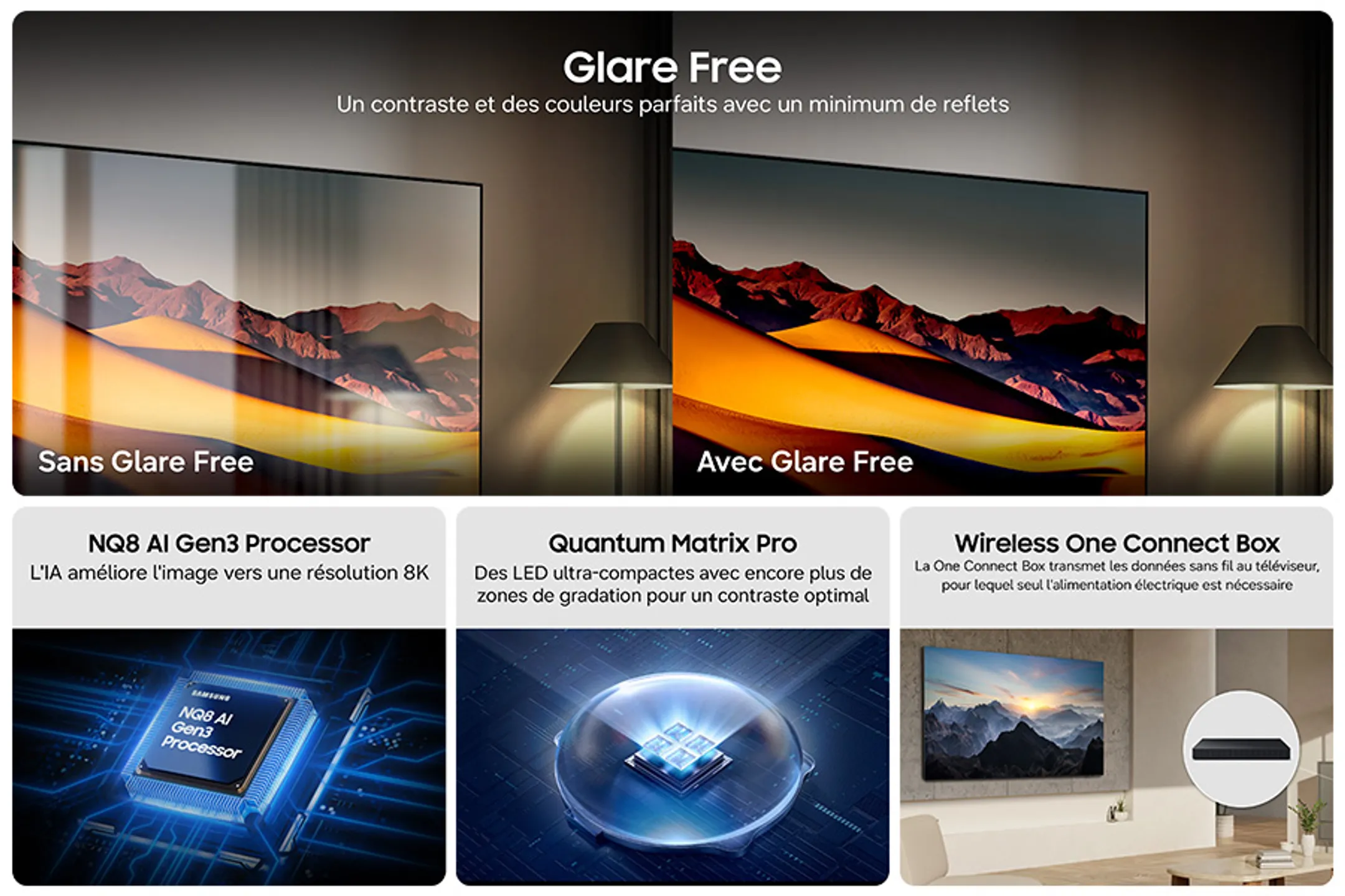 TV Neo QLED 8K QE85QN990HTXXN 85 pouces