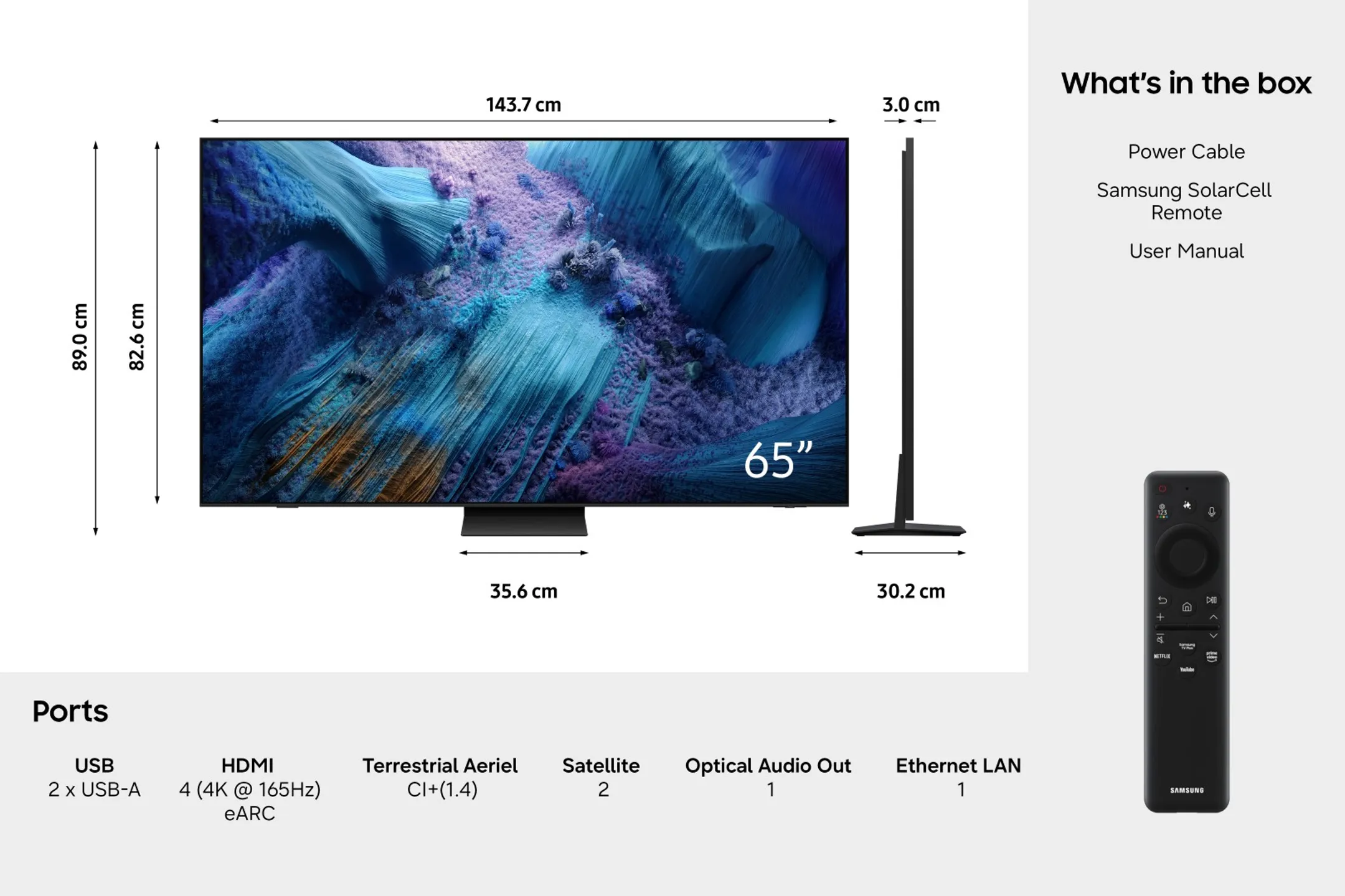 TV Micro RGB 4K MRE65R95HATXXN 65 inches