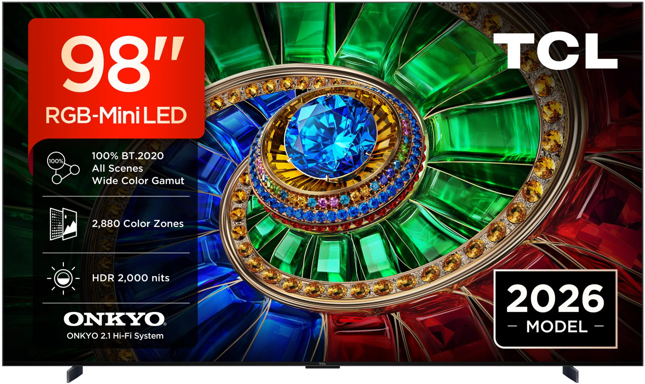 TV RGB-Mini LED 4K 98RM7L 98 pouces