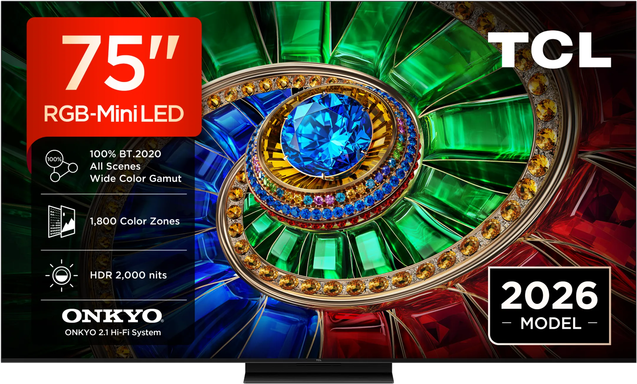 TV RGB-Mini LED 4K 75RM7L 75 pouces