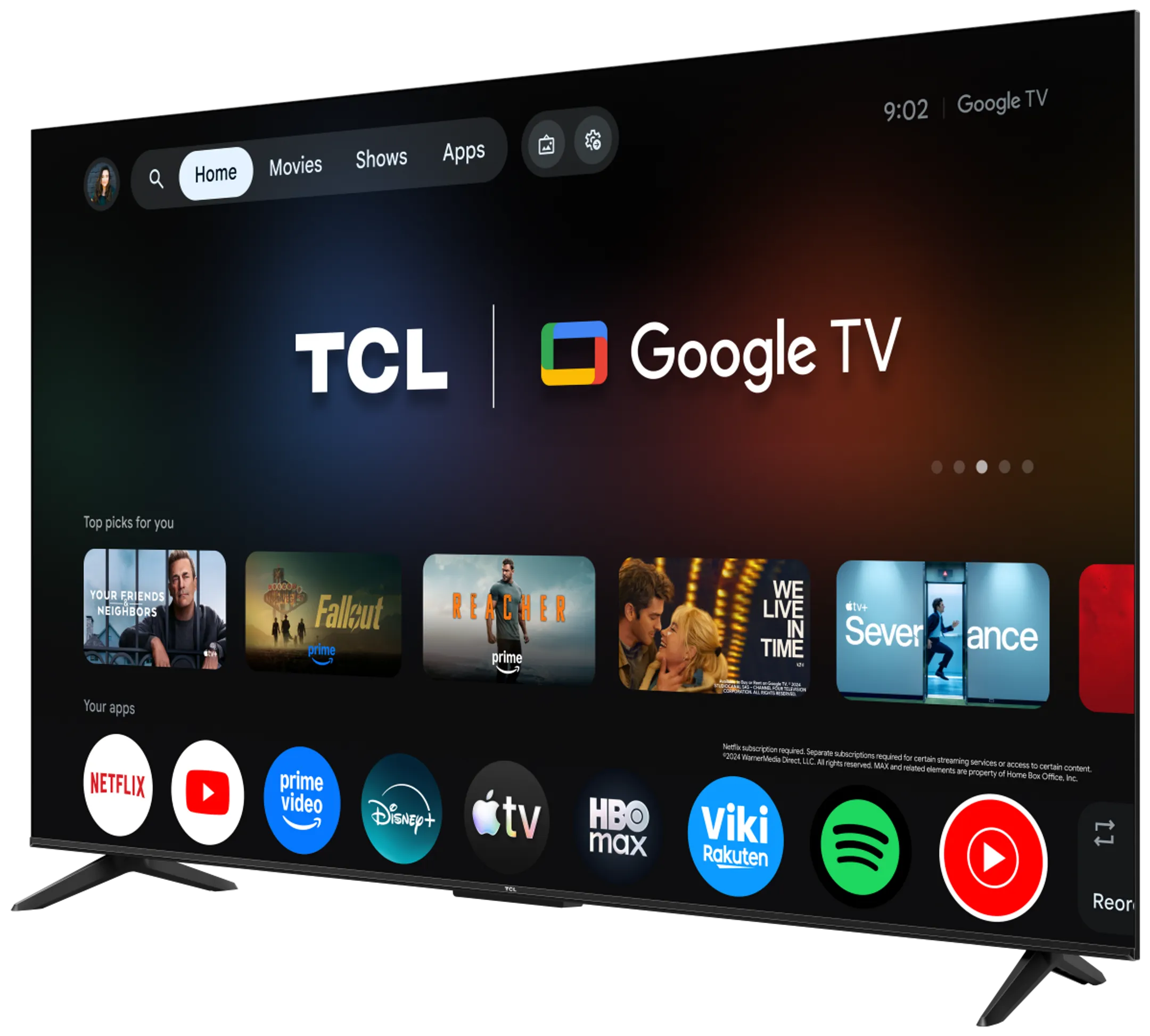 TV QLED 4K 65P6L 65 pouces