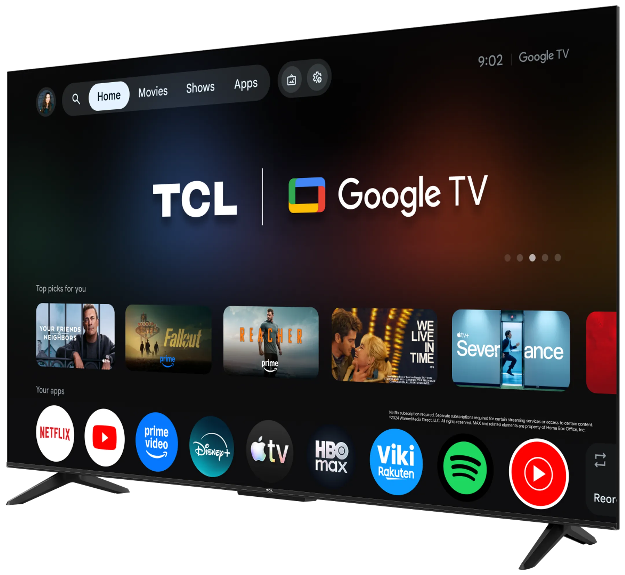 TV QLED 4K 55P6L 55 pouces