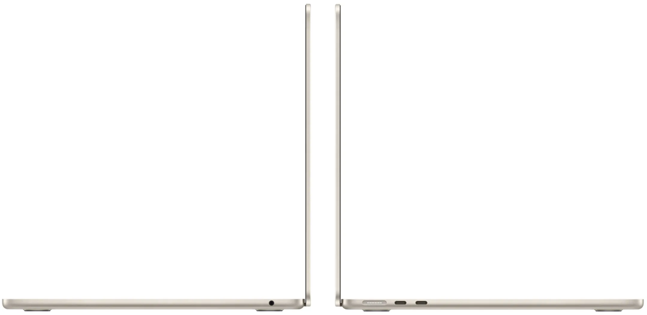 Laptop Macbook Air 13" M4 24Go 512Go Lumière stellaire Qwertz