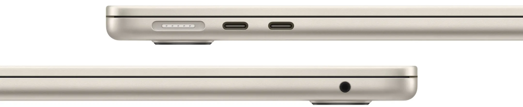 Laptop Macbook Air 13" M4 24Go 512Go Lumière stellaire Qwertz