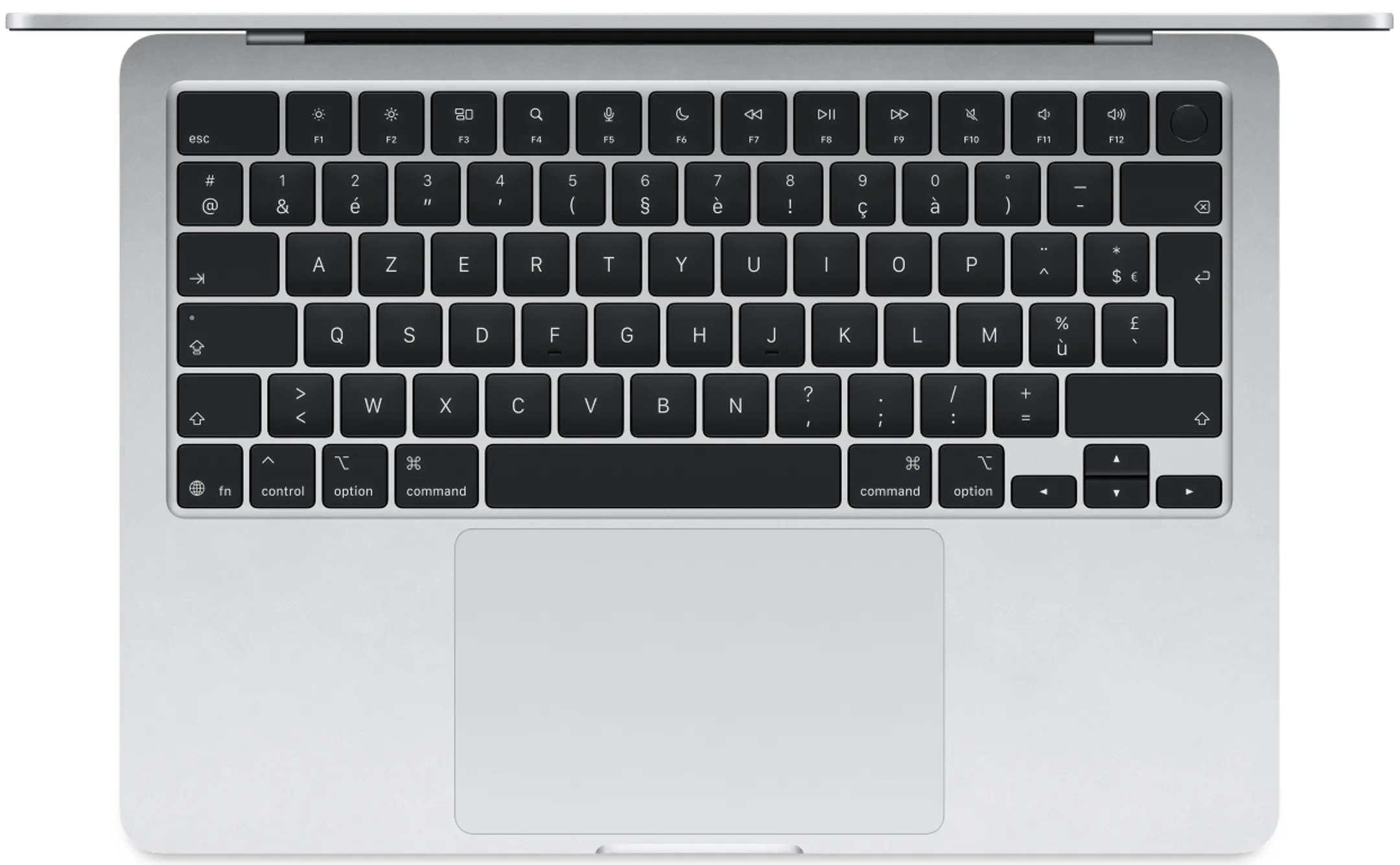 Laptop Macbook Air 13" M4 24Go 512Go Argent Qwertz