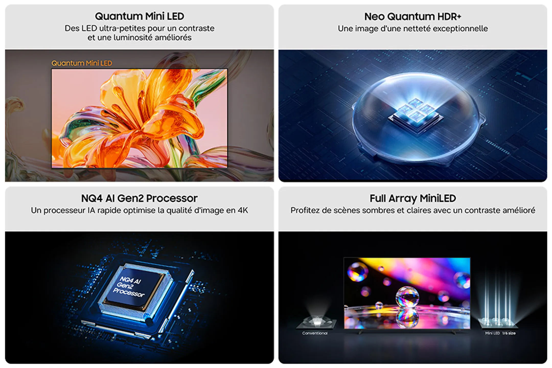 TV Neo QLED 4K QE100QN80HUXXN 100 pouces