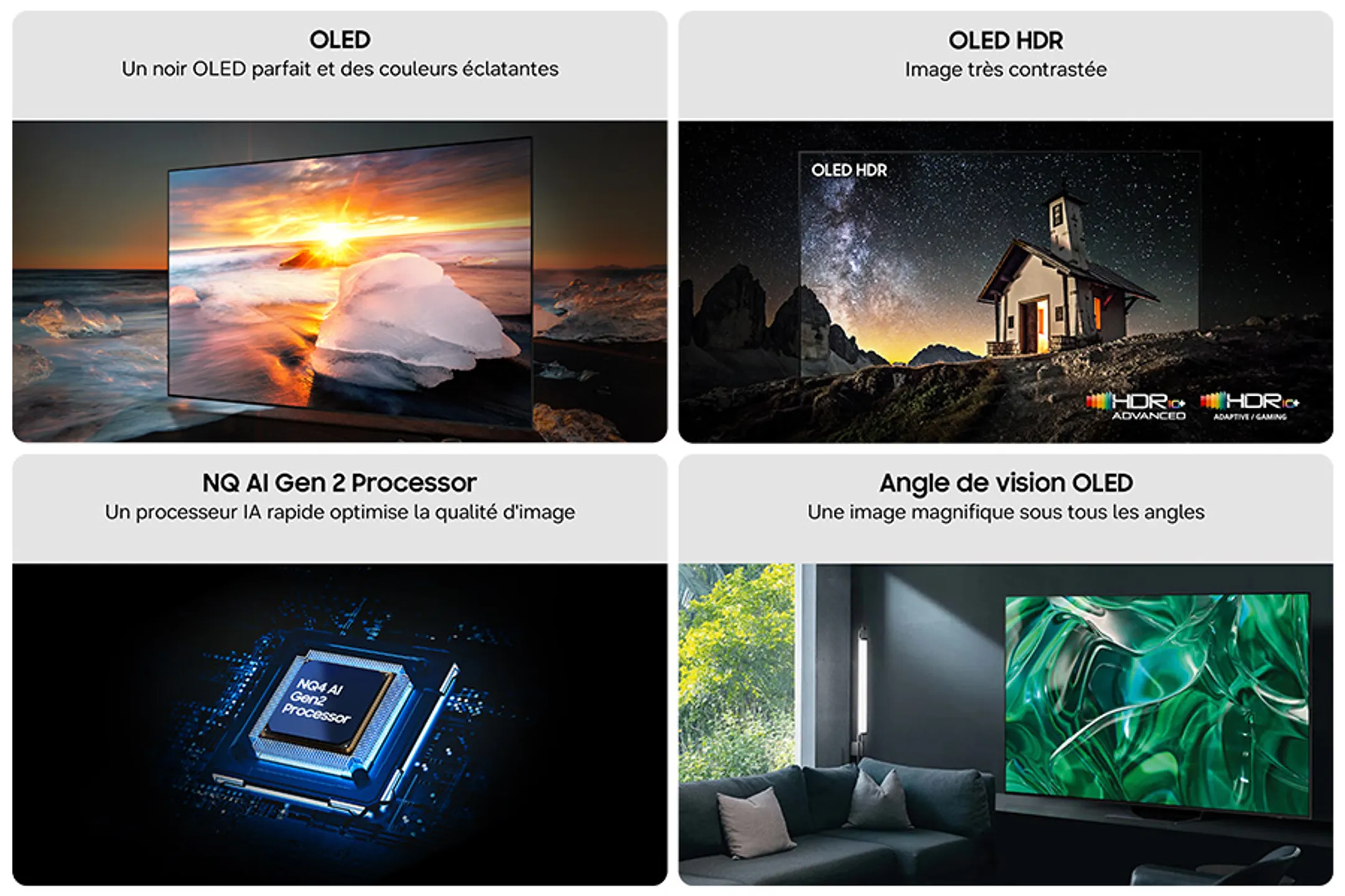 TV OLED 4K QE77S83HAEXXN 77 pouces