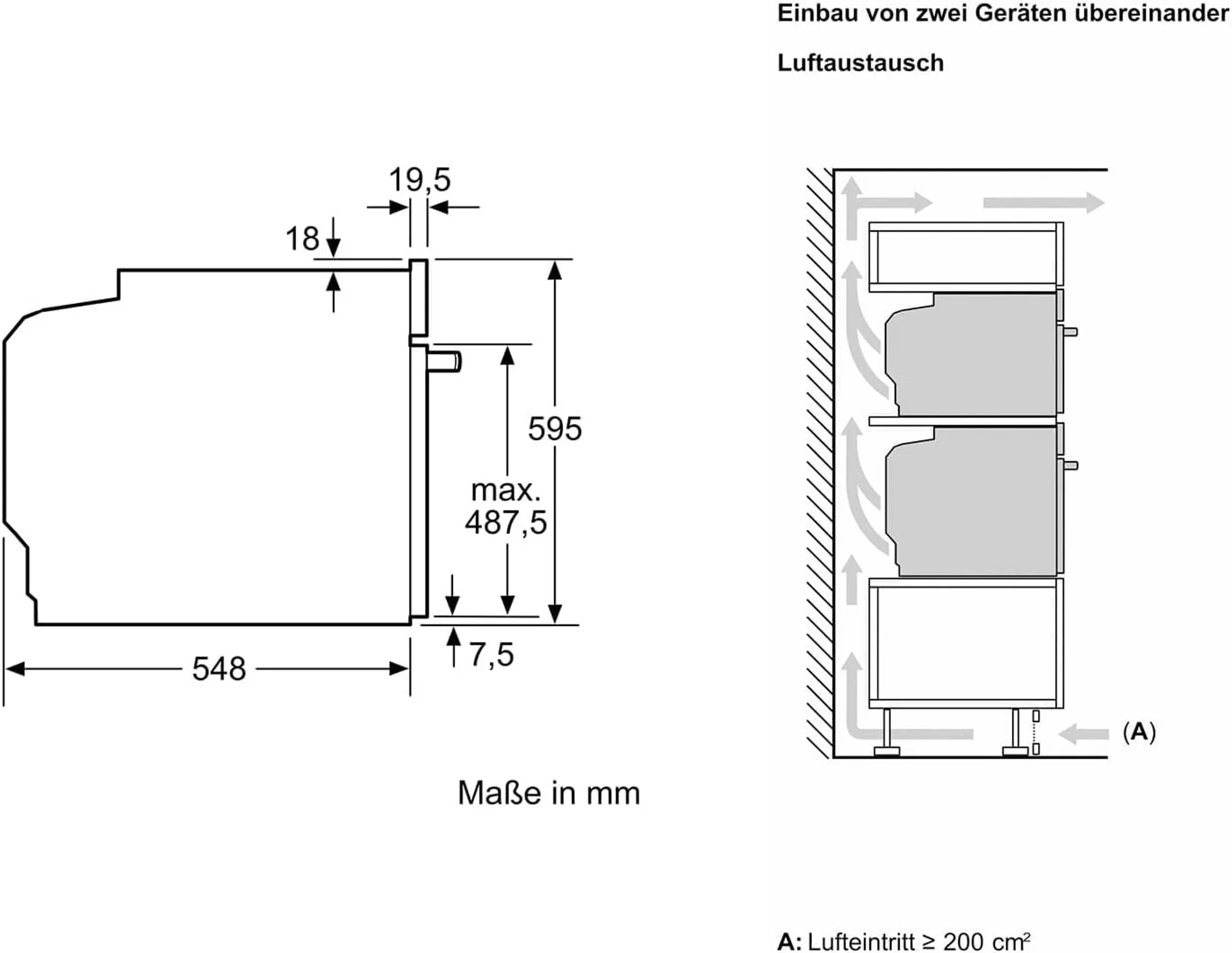 Four multifonction encastrable Series 8 HMG7361B1