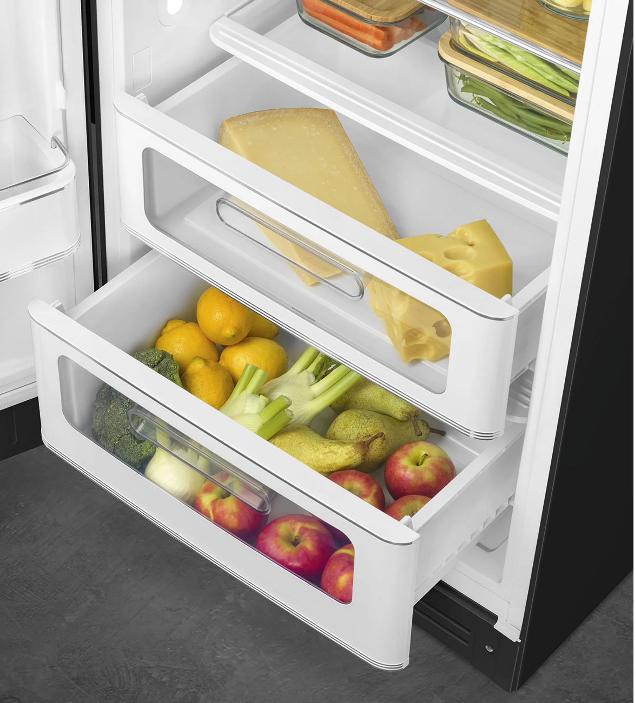 Fridge FAB28LBL6 Black