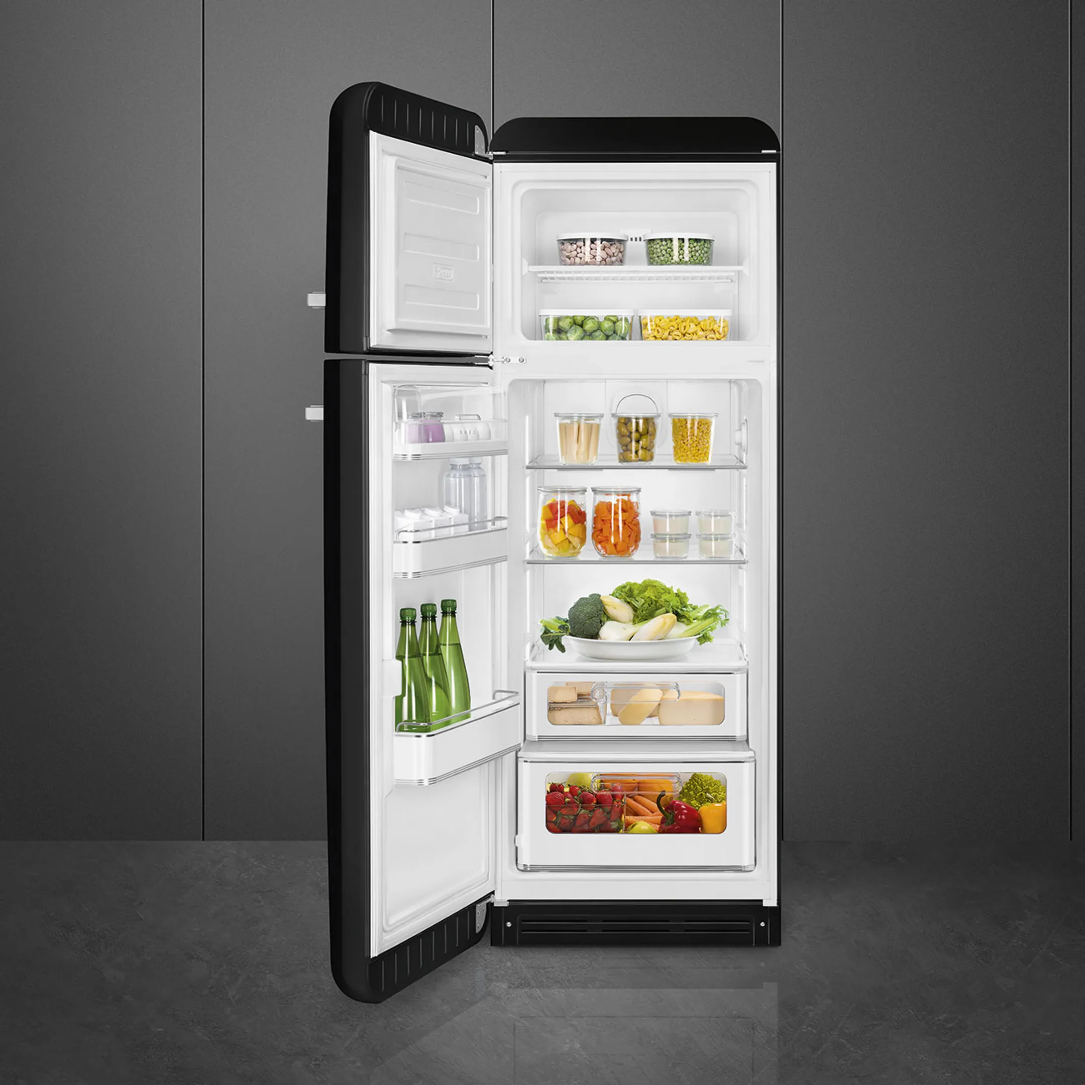 Fridge-freezer combo FAB30RBL6 Black