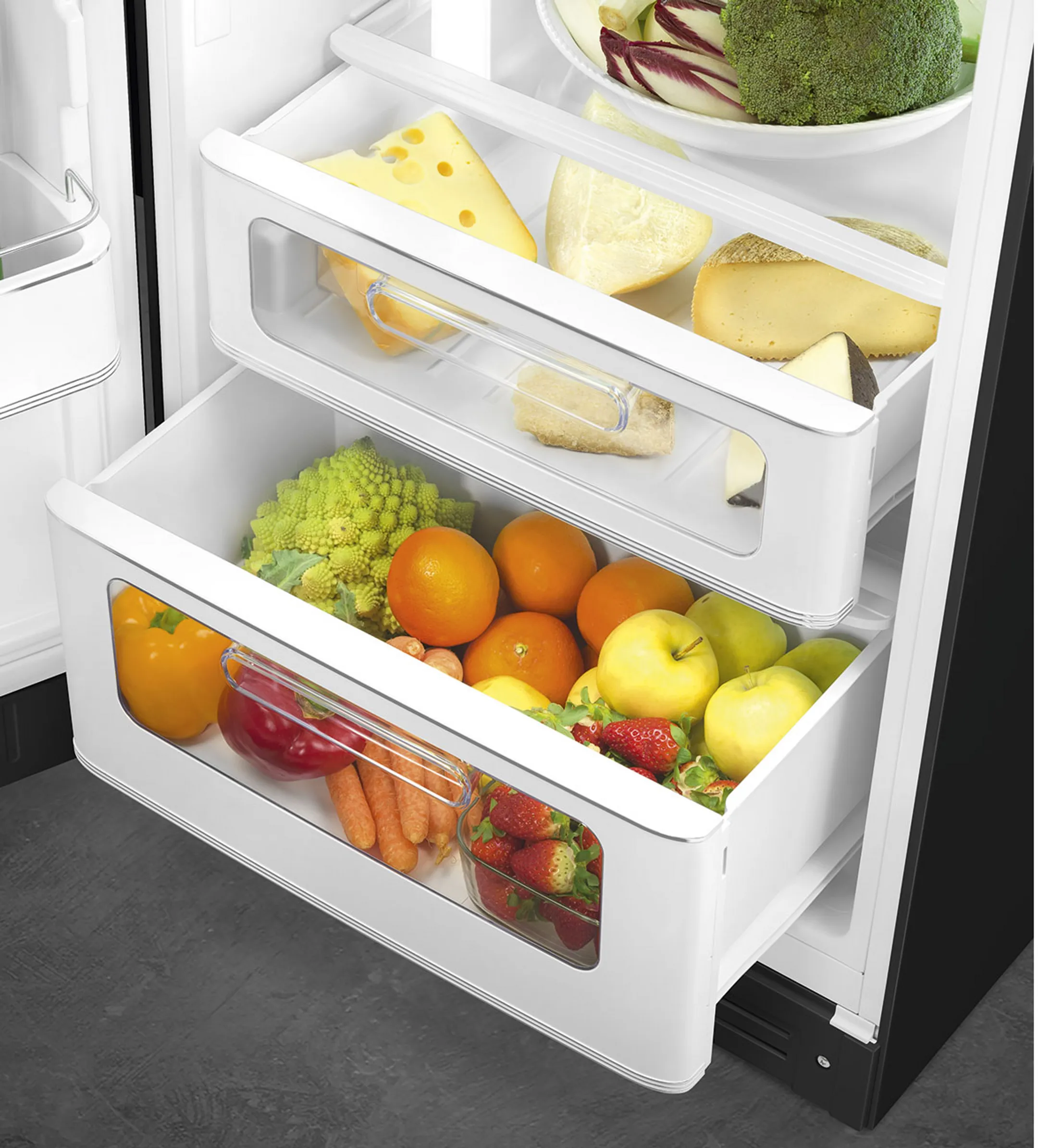 Fridge-freezer combo FAB30RBL6 Black