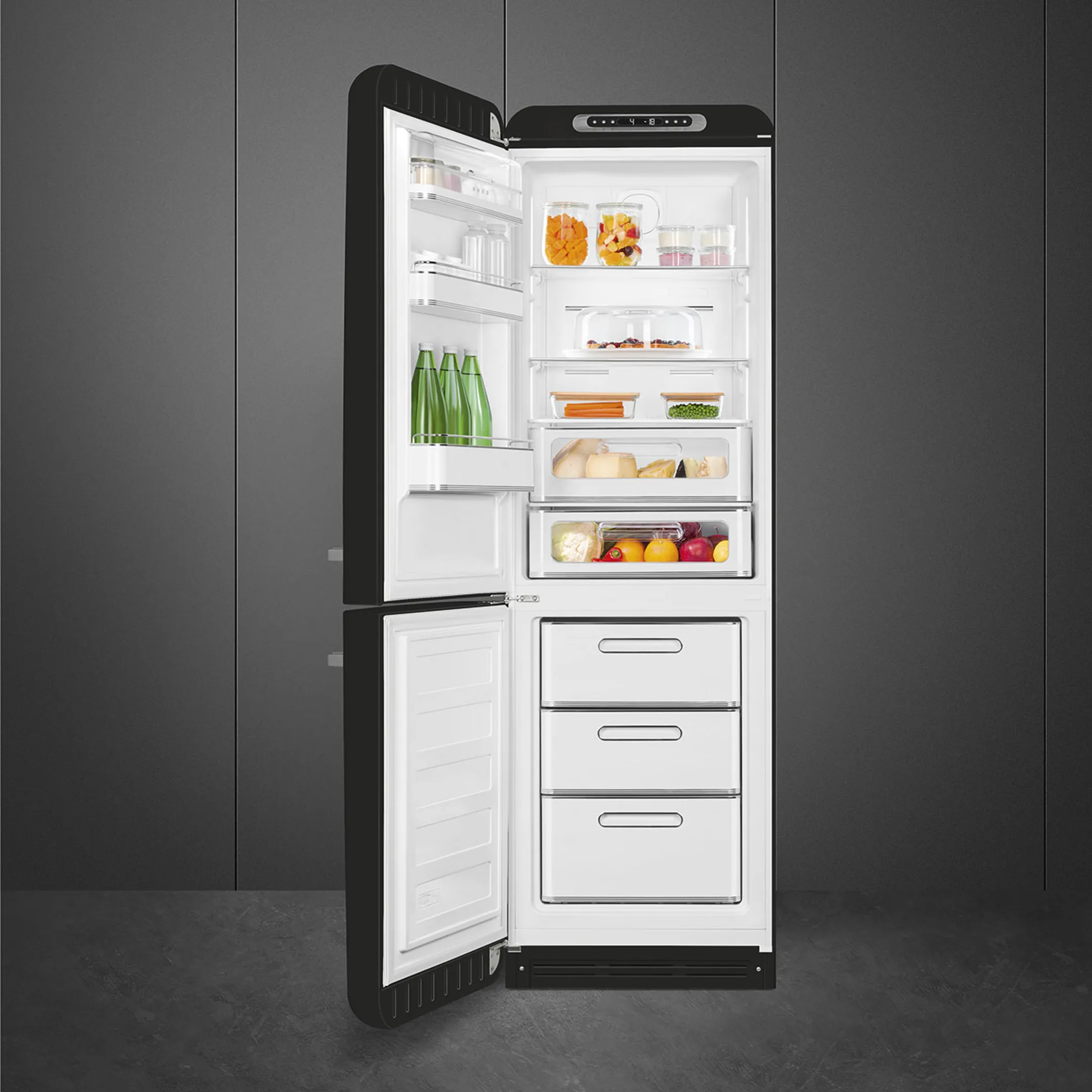 Combi fridge-freezer FAB32LBL6 Black