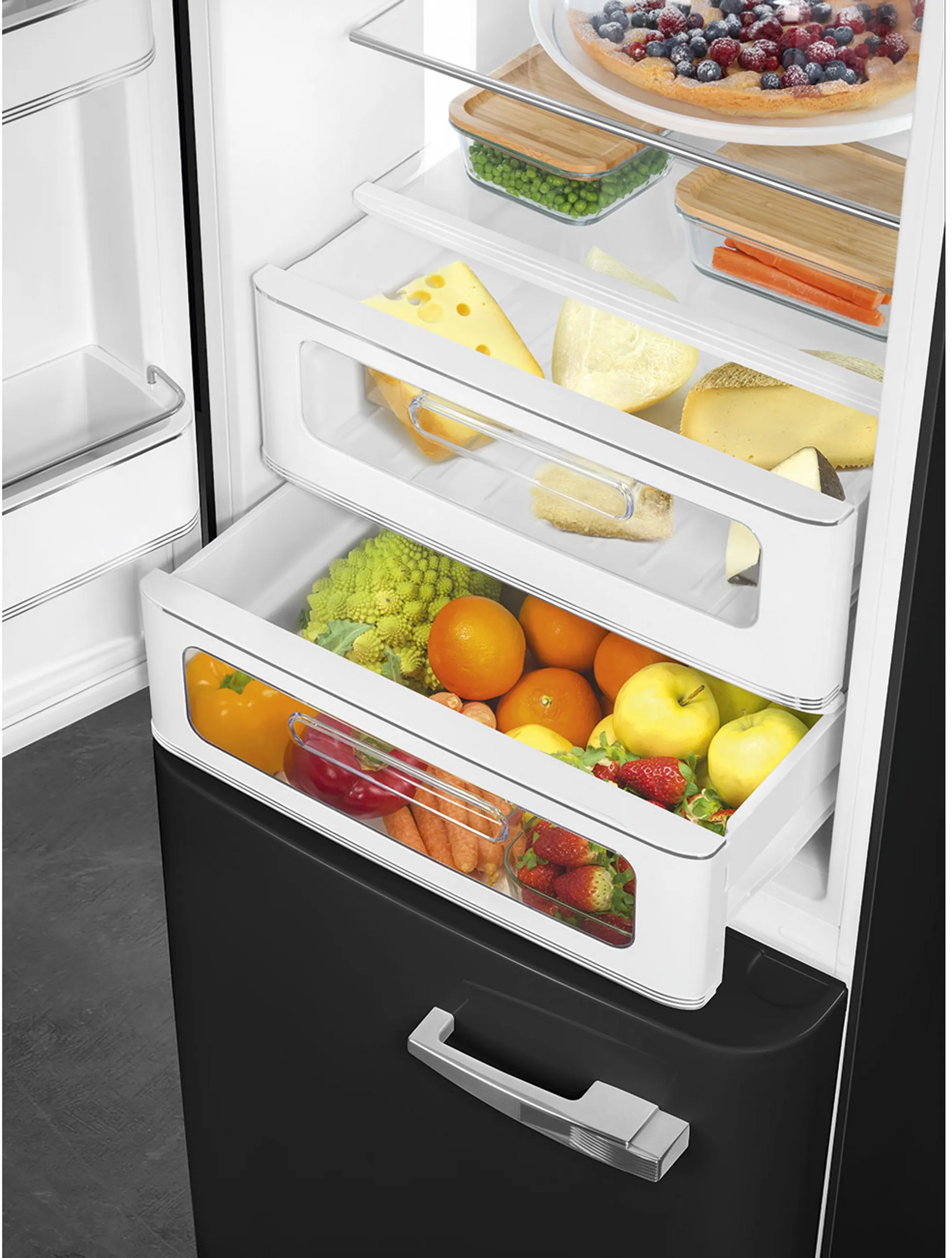 Combi fridge-freezer FAB32LBL6 Black