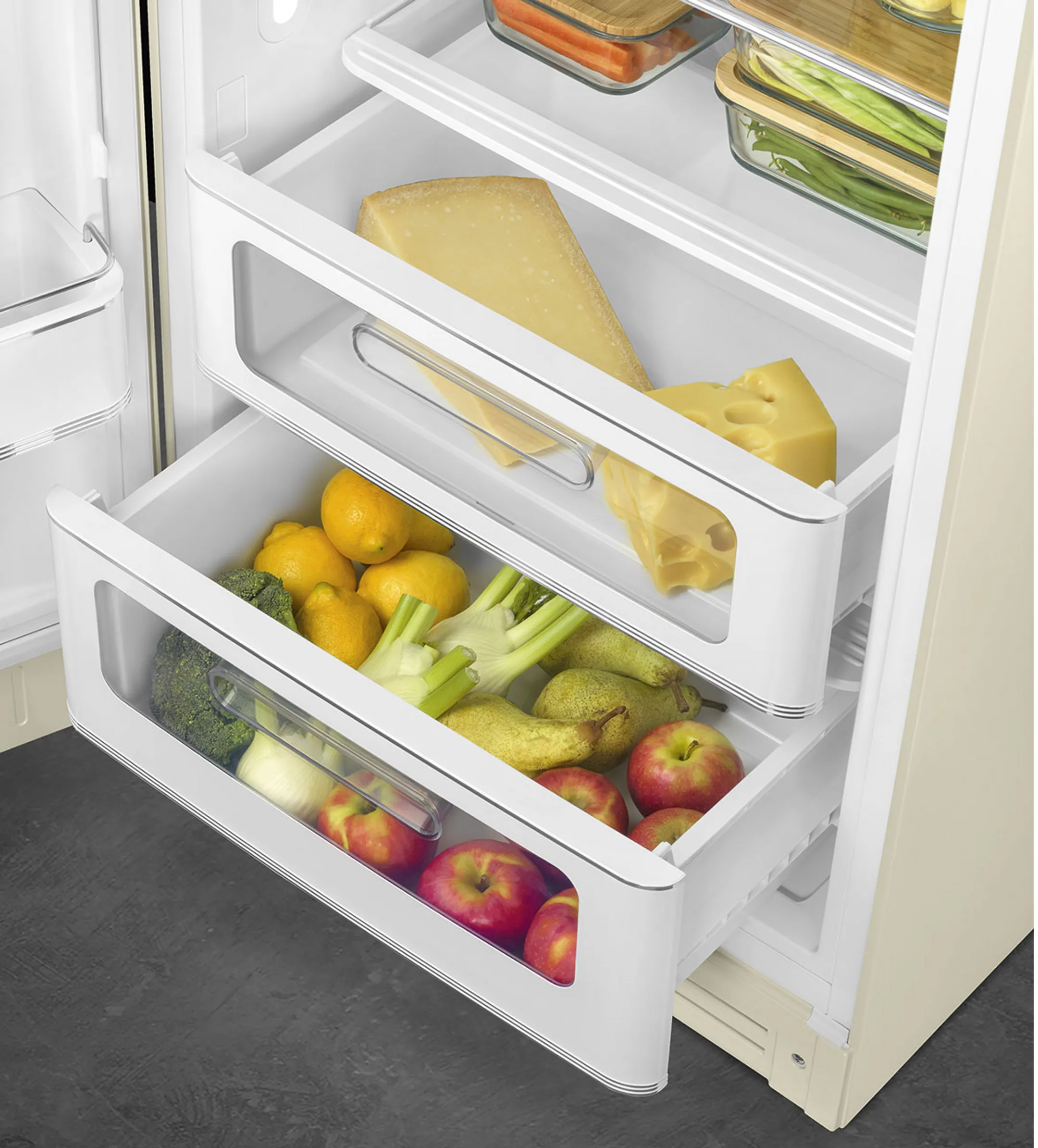 Fridge FAB28LCR6 Cream