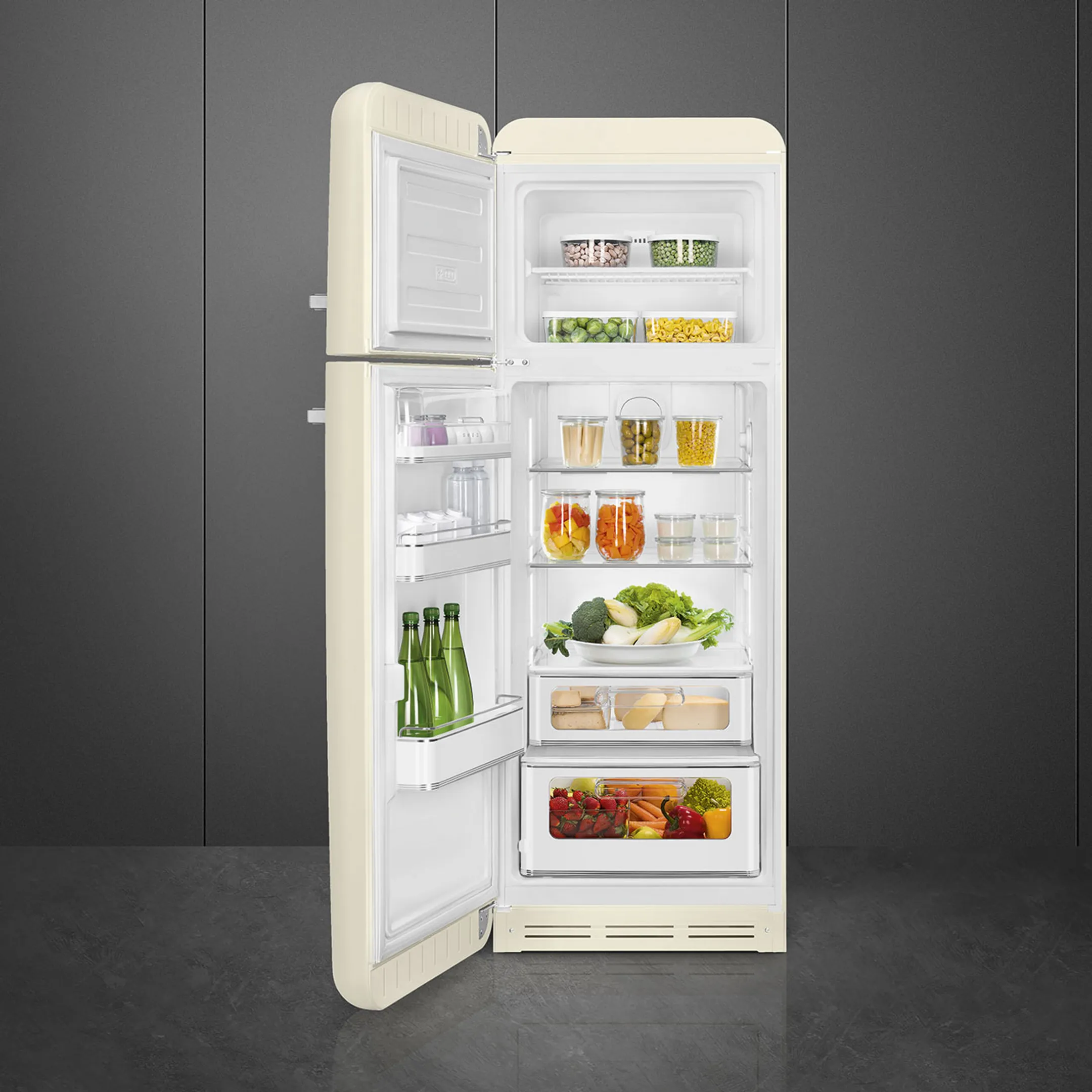 Combi fridge-freezer FAB30LCR6 Cream