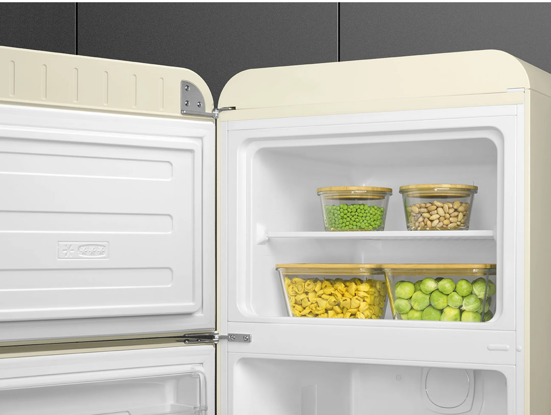 Combi fridge-freezer FAB30LCR6 Cream