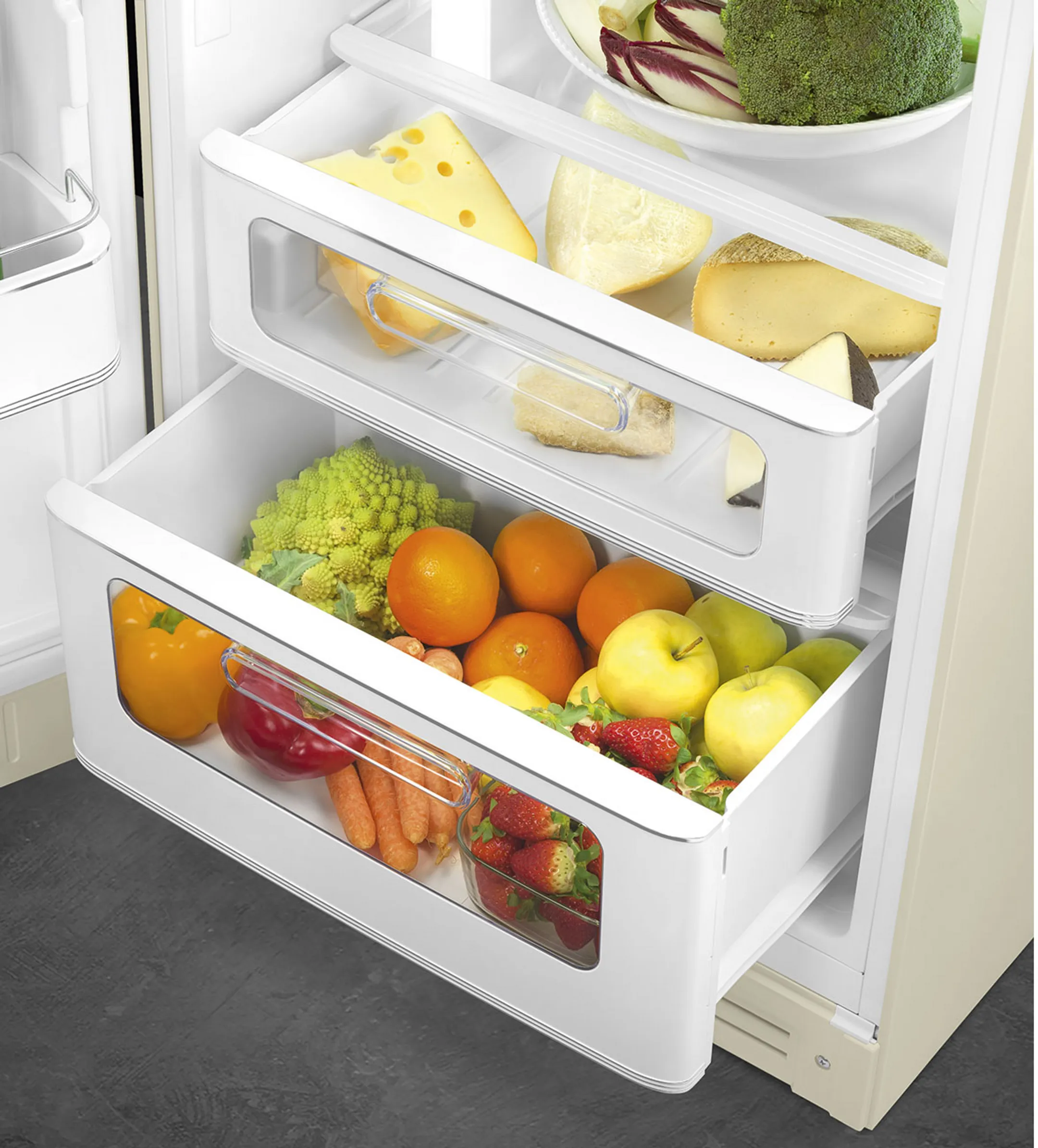 Combi fridge-freezer FAB30LCR6 Cream