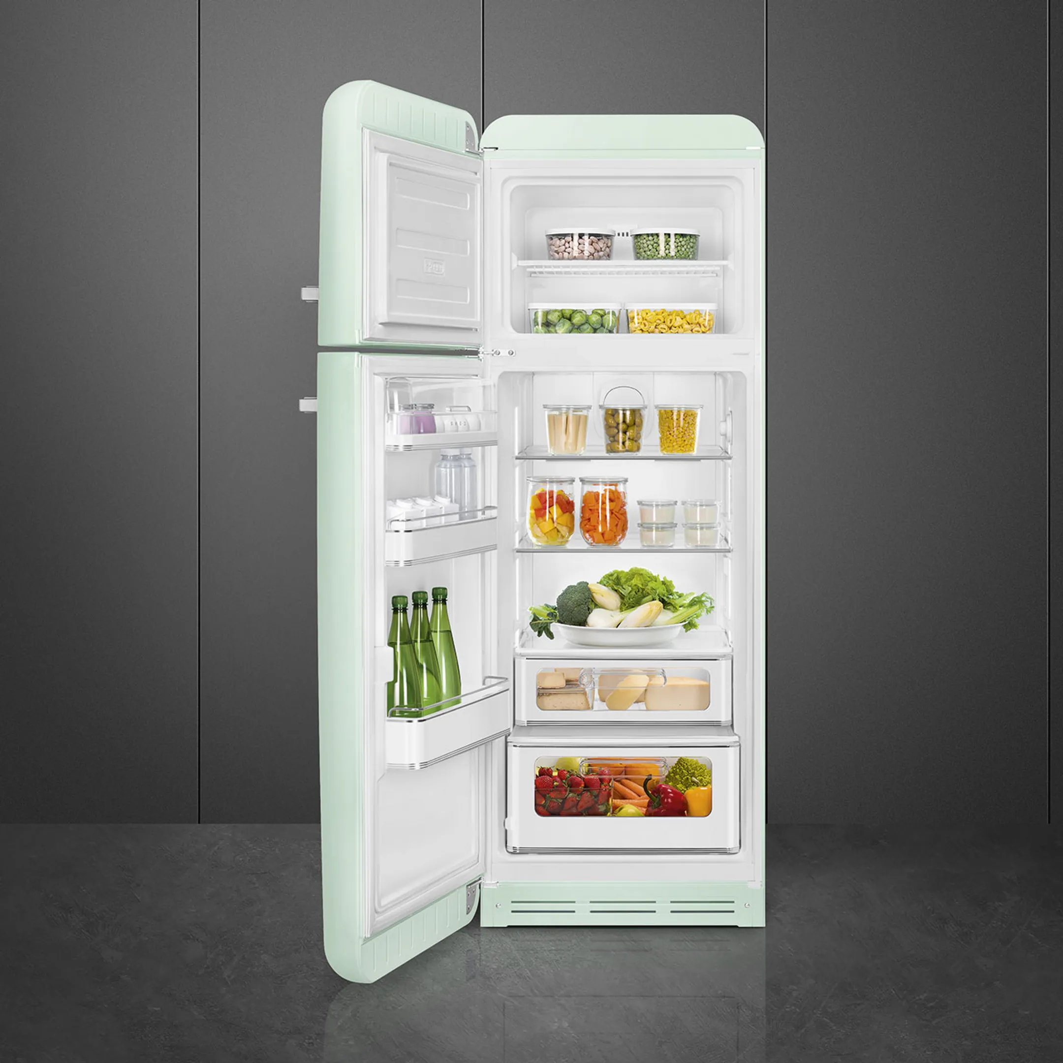 Fridge-freezer FAB30LPG6 Seafoam Green