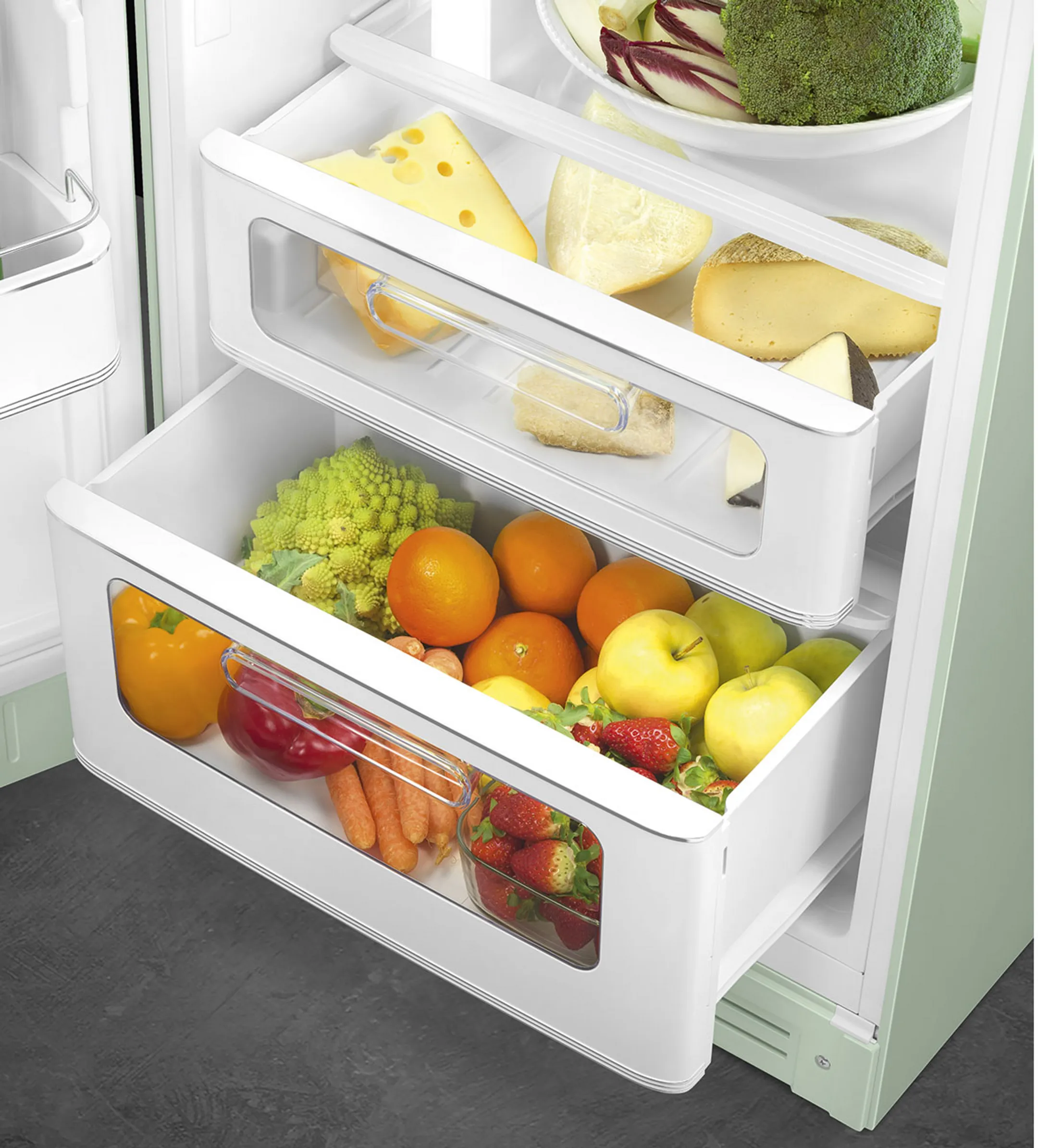 Fridge-freezer FAB30LPG6 Seafoam Green