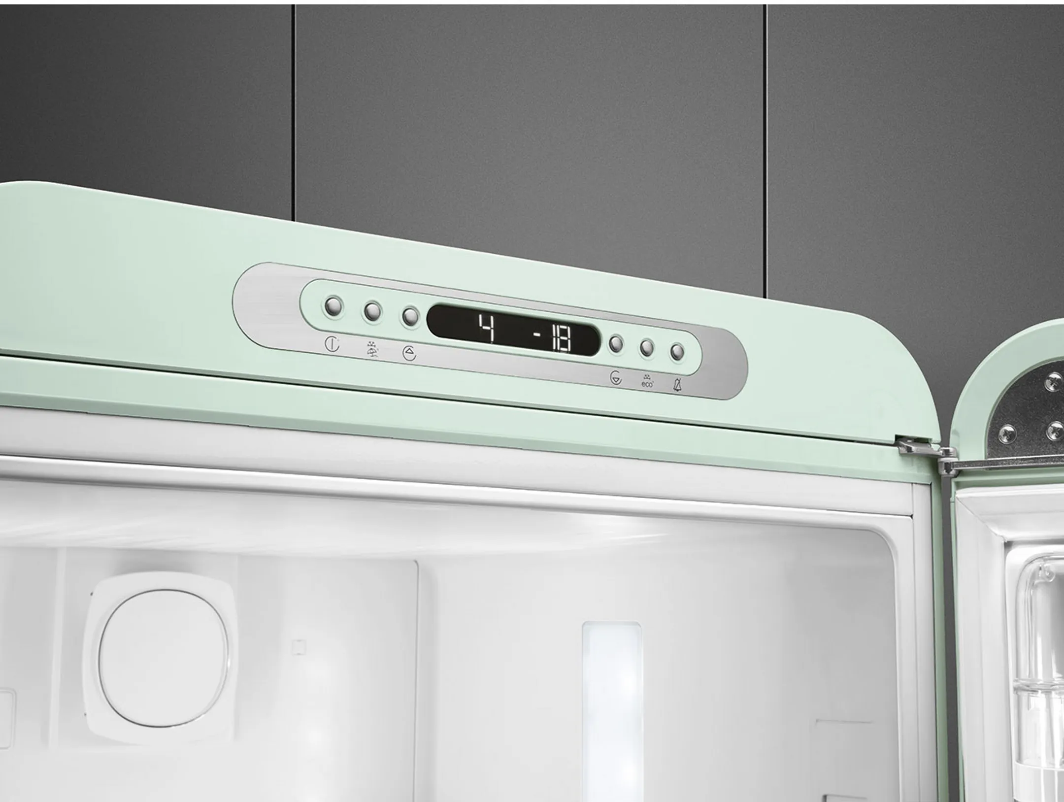Combi fridge-freezer FAB32RPG6 Water Green