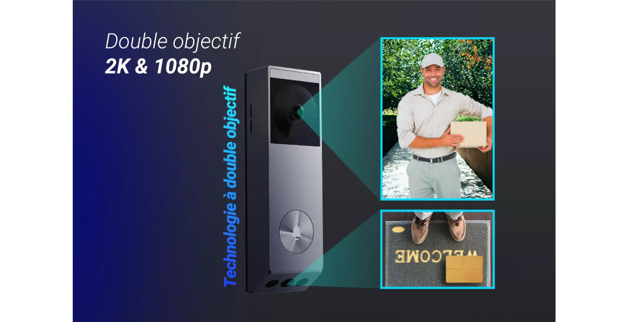 Sonnette connectée EP3X Pro + CH1 Kit