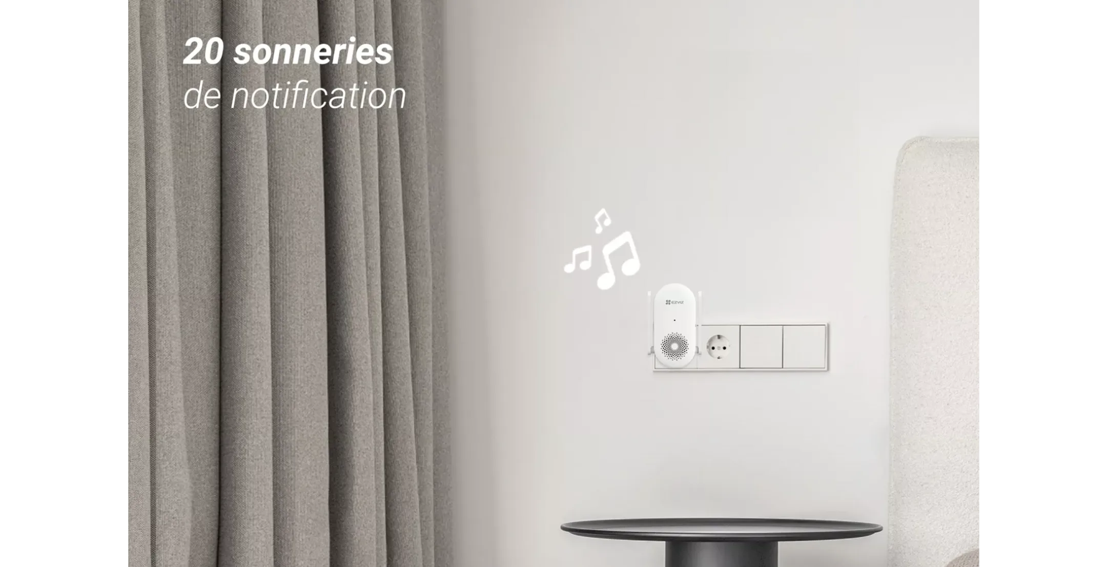 Sonnette connectée EP3X Pro + CH1 Kit