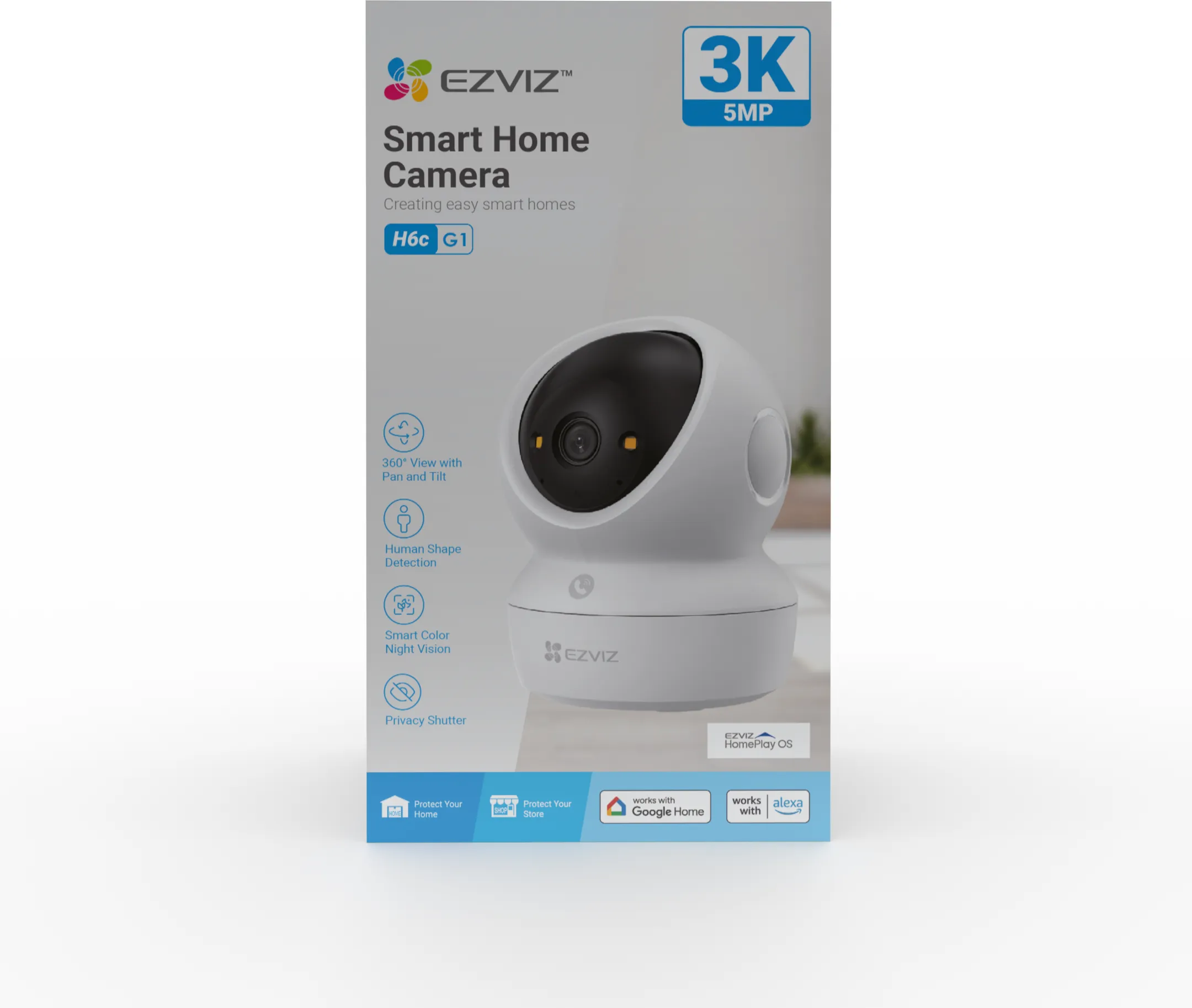 Caméra de surveillance H6C G1 3K 