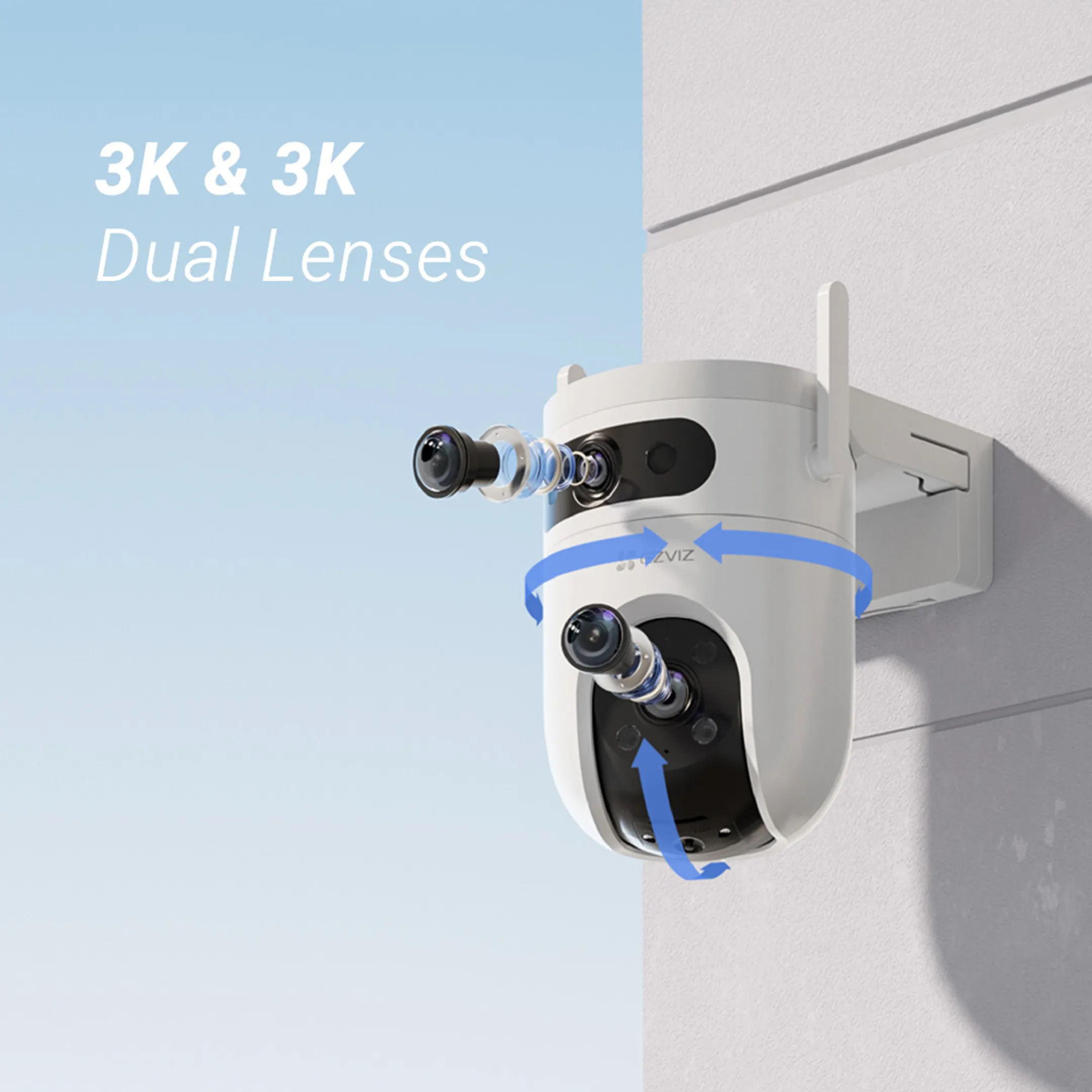 Caméra de surveillance H9c 3K