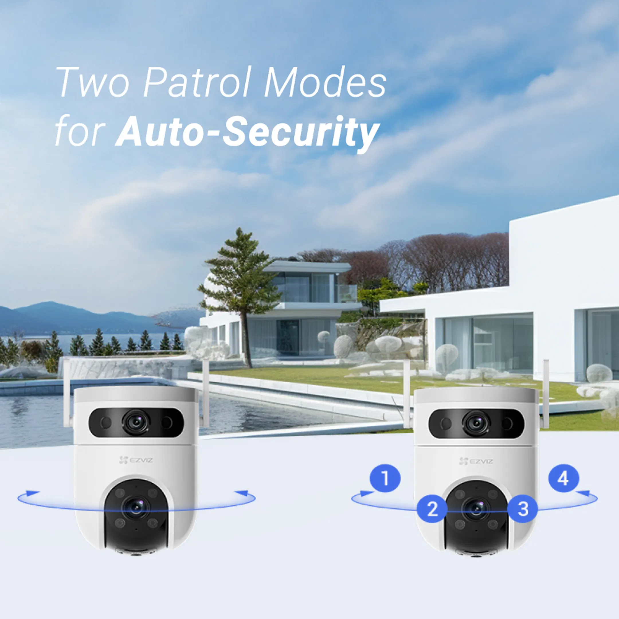 Caméra de surveillance H9c 3K