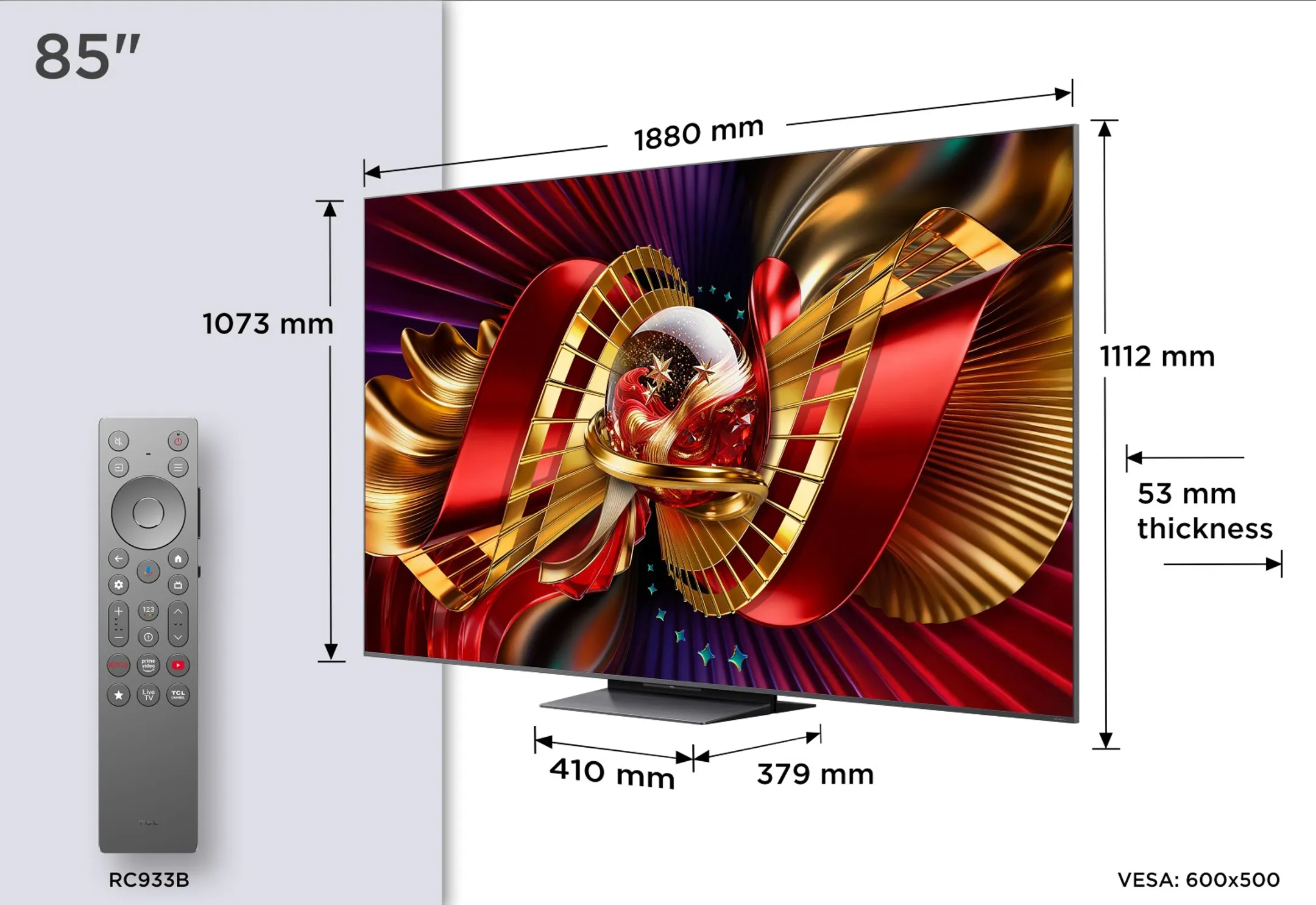 TV SQD-Mini LED 4K 85C89L 85 zoll