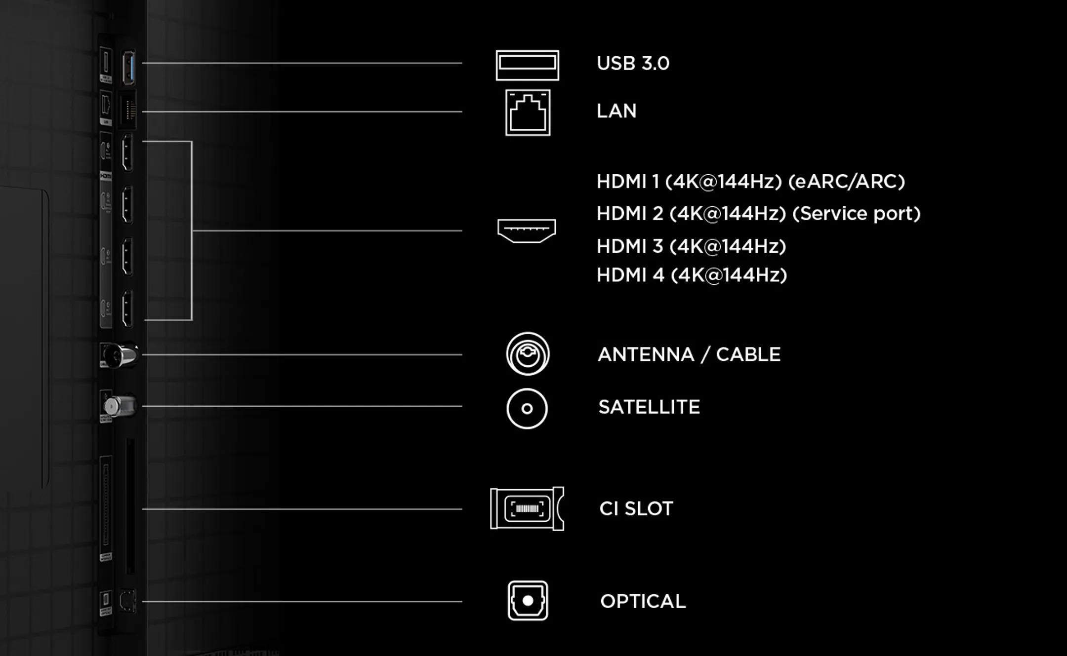 TV SQD-Mini LED 4K 98C89L 98 zoll