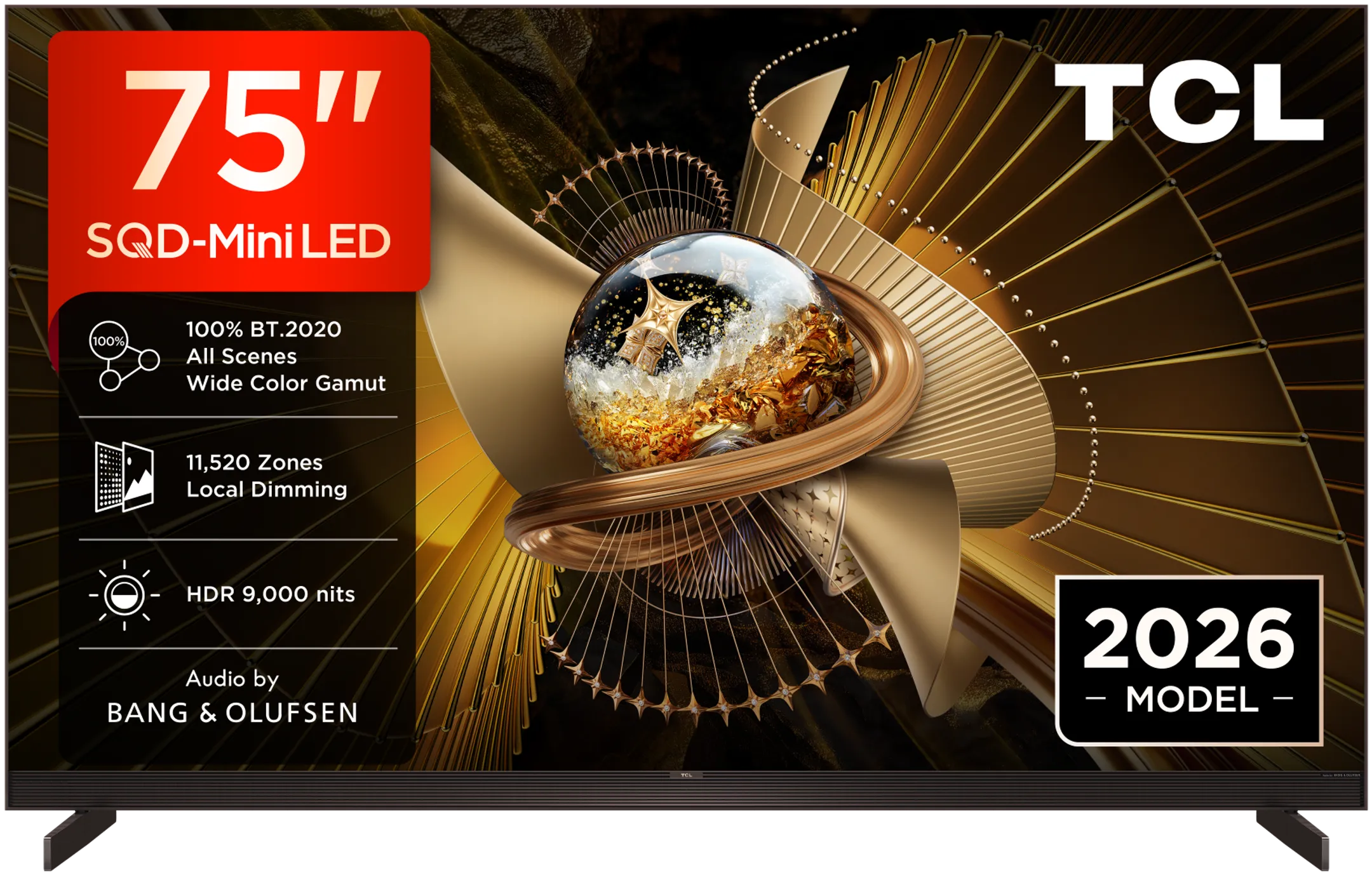TV SQD-Mini LED 4K 75X11L 75 pouces