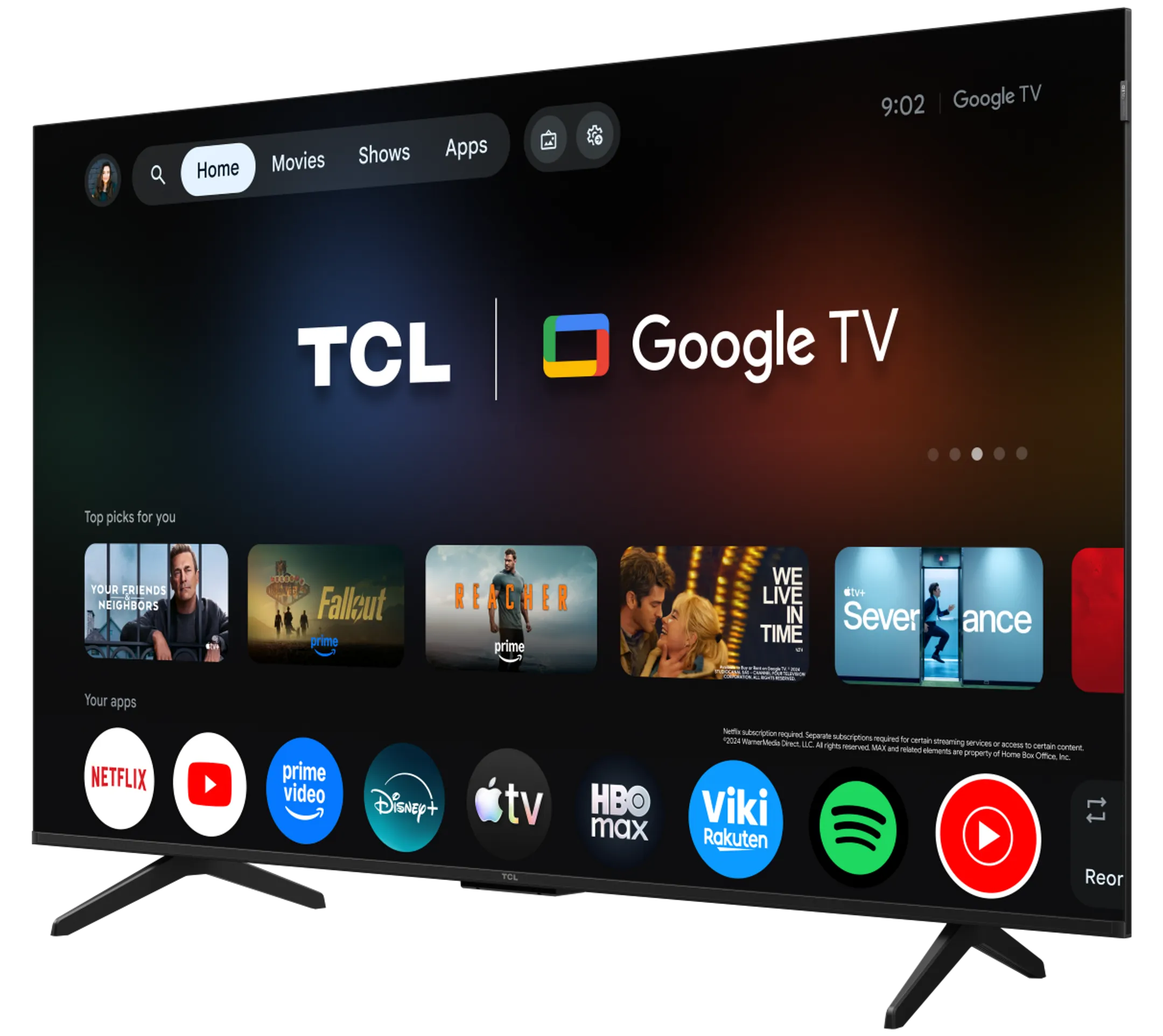 TV QLED 4K 55P79L 55 pouces